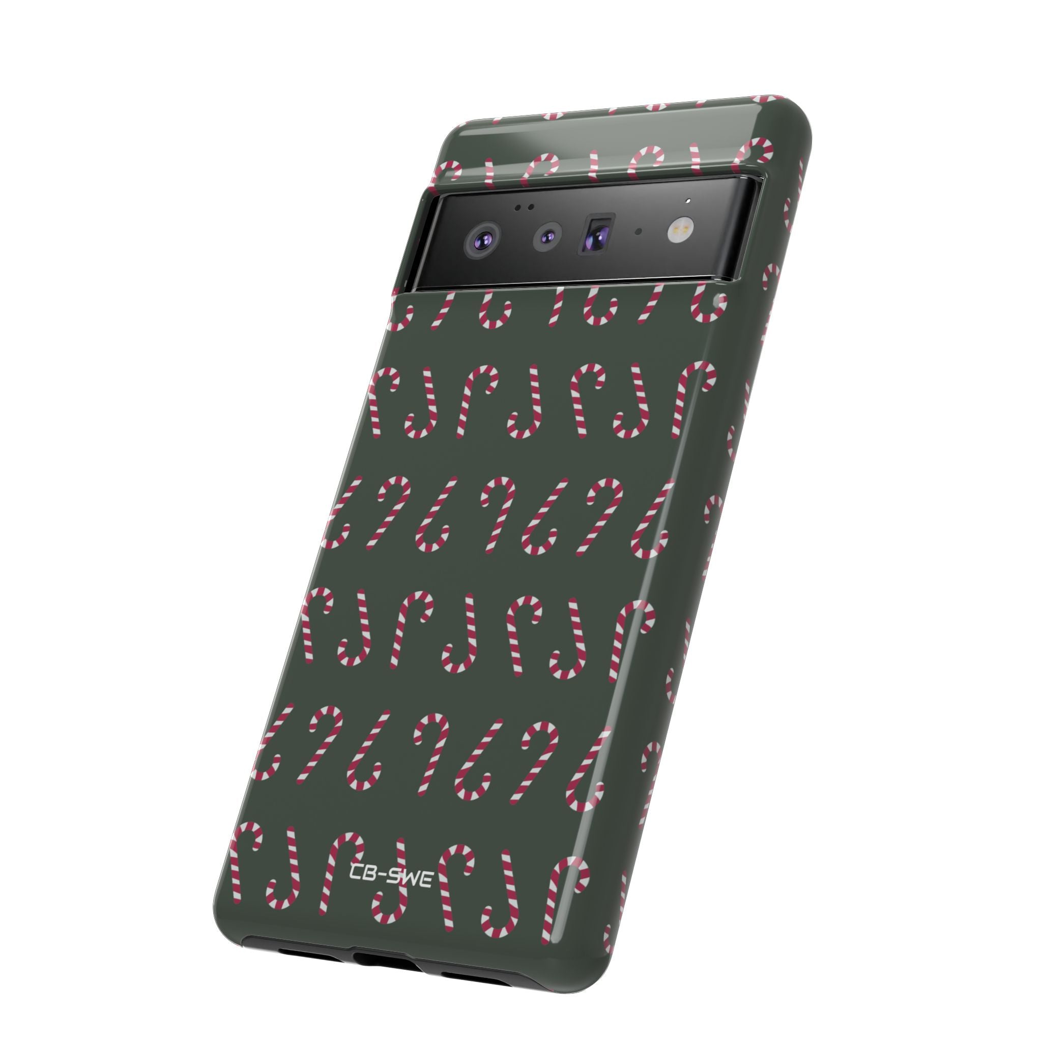 Candy Canes Aligned - Google Pixel Case