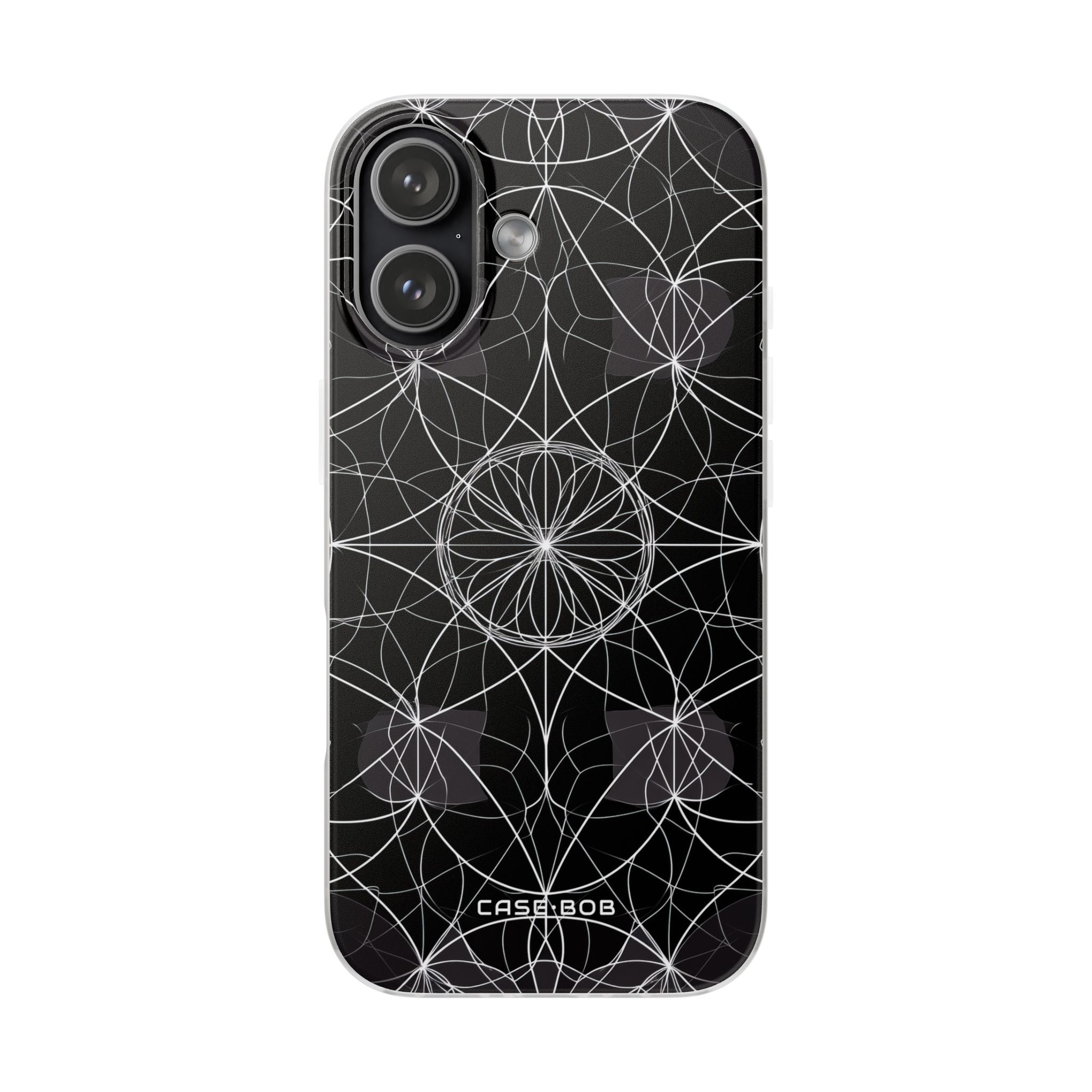 Radiant Petal Orbit iPhone 17 Case - Soft