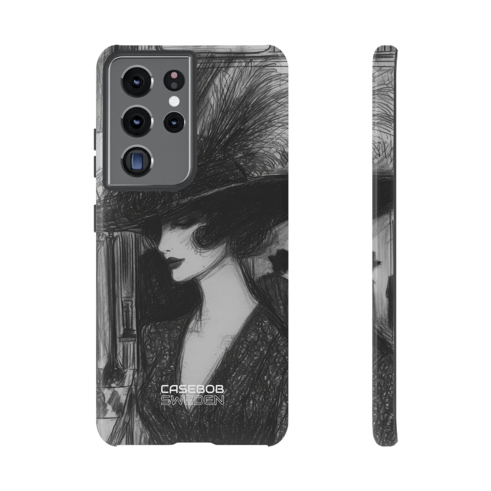 Vintage Veer Elegantie Samsung S21 - Tough