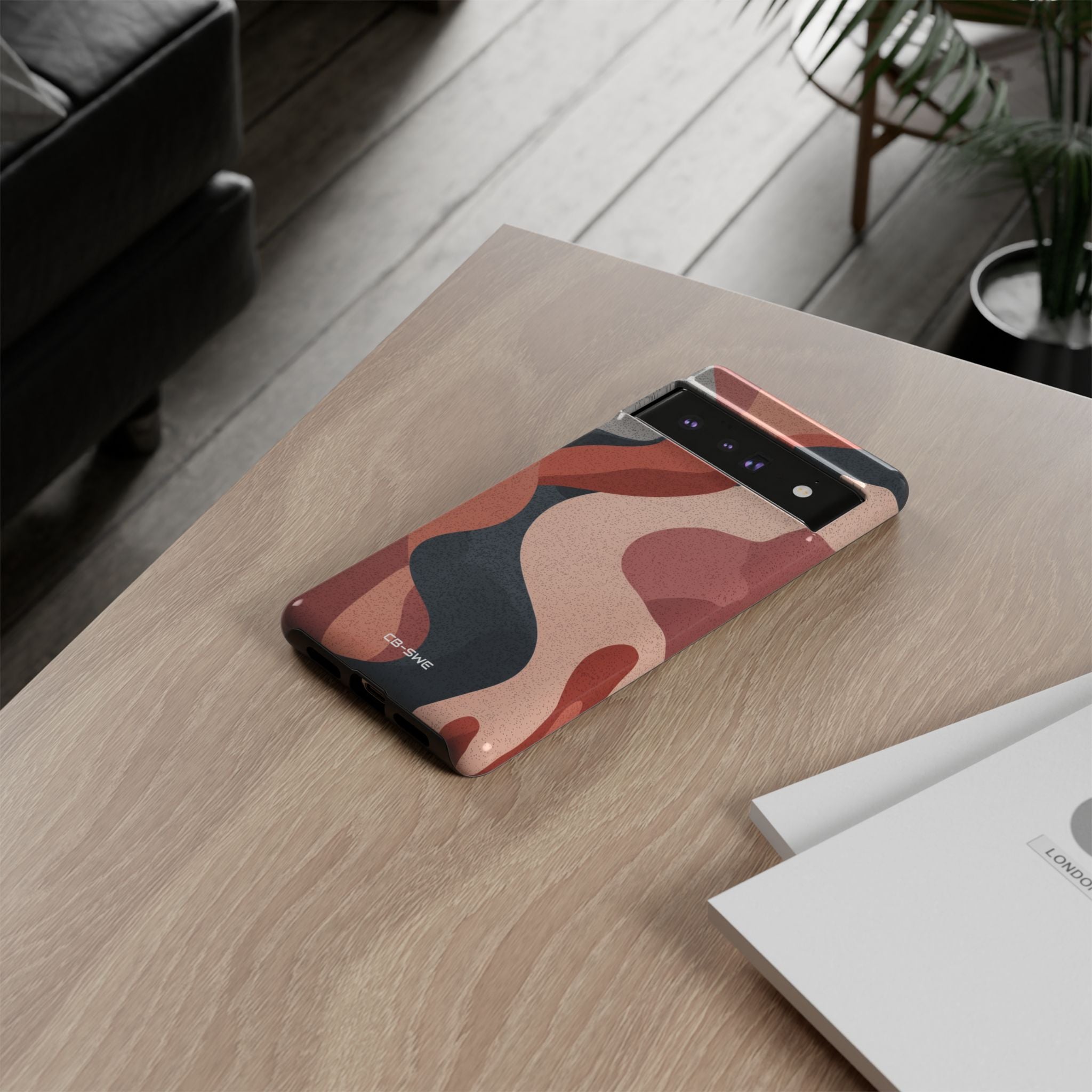 Flowing Earth Tones - Google Pixel Case