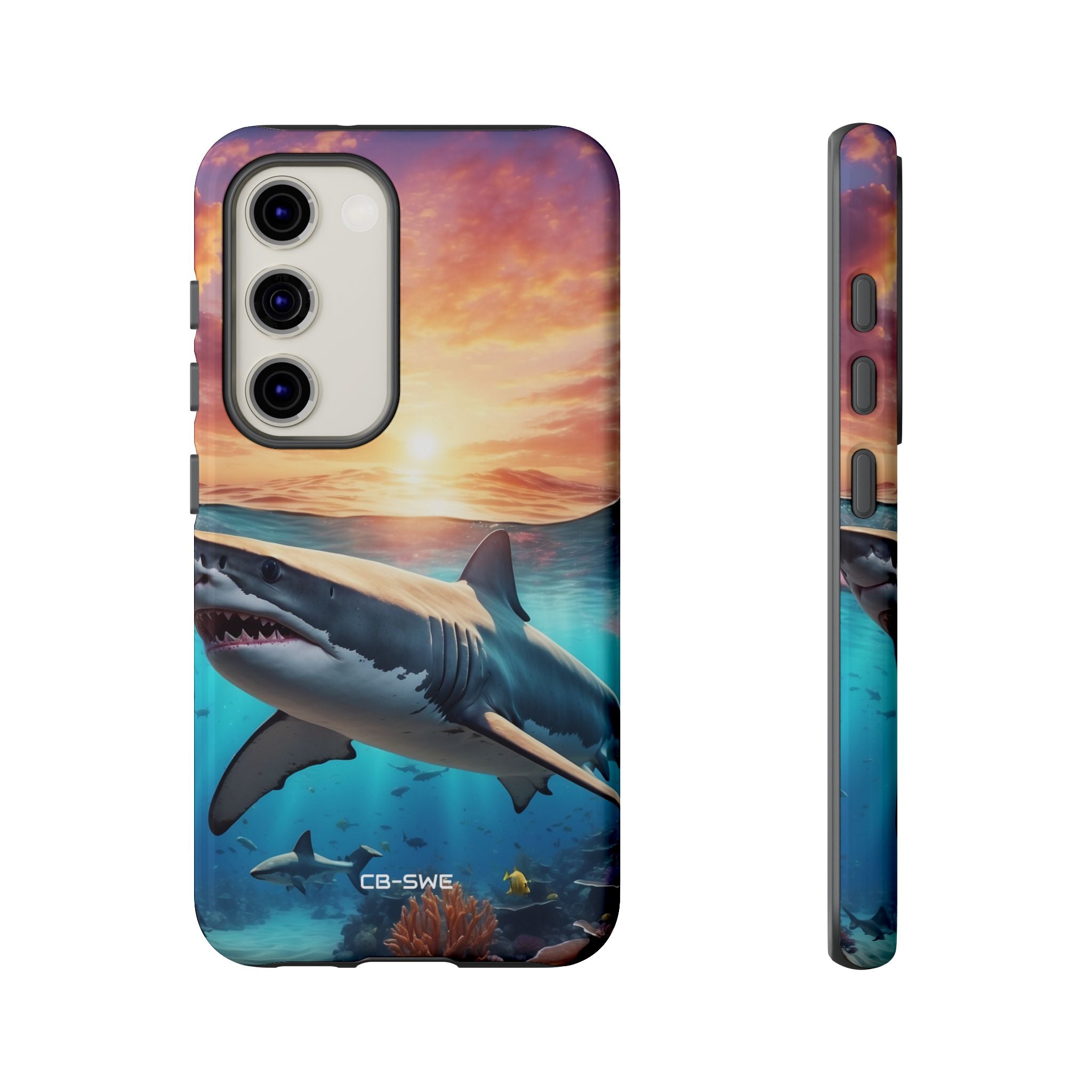 Shark Swims Through - Samsung Case