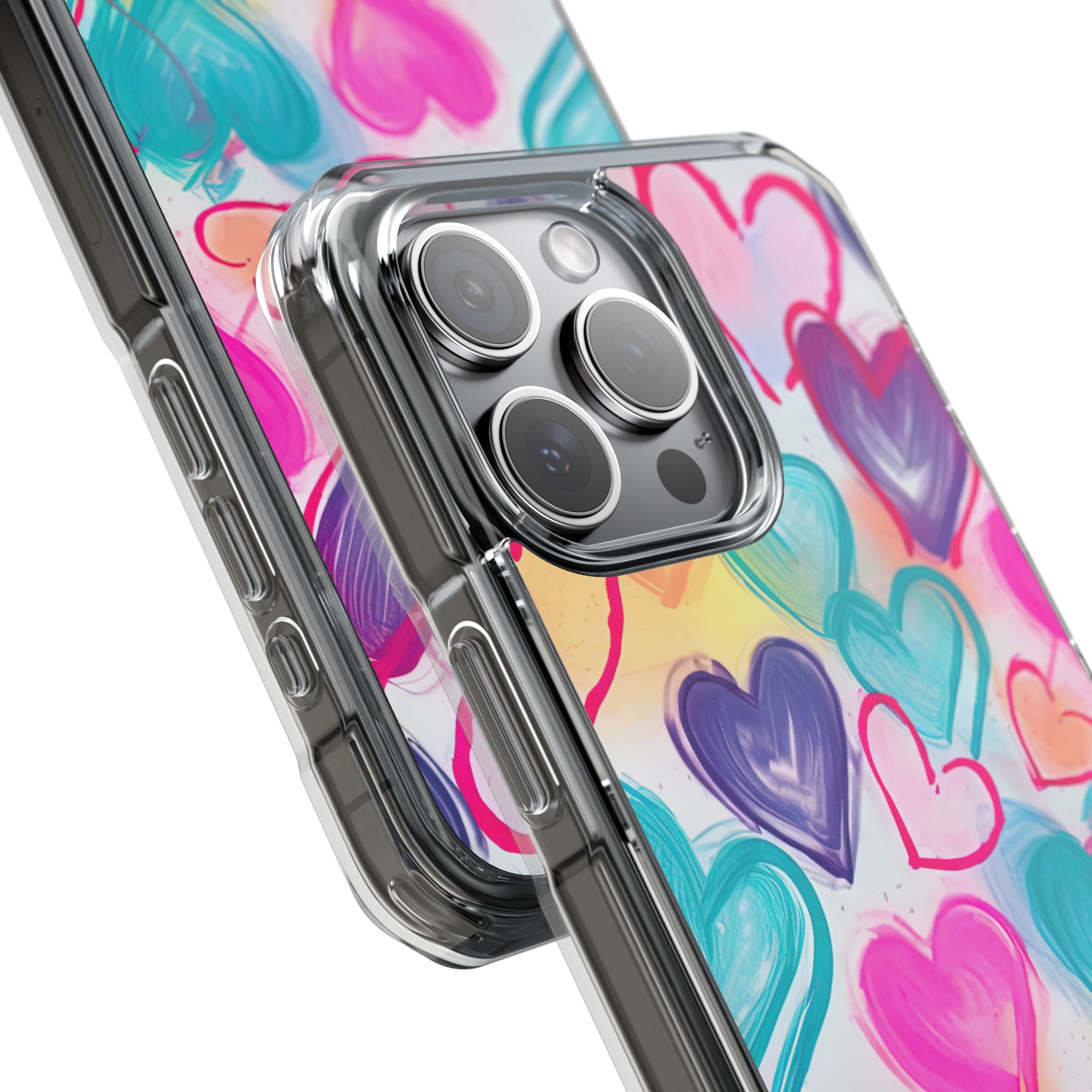 Hearts Dance Playfully iPhone Case - Impact