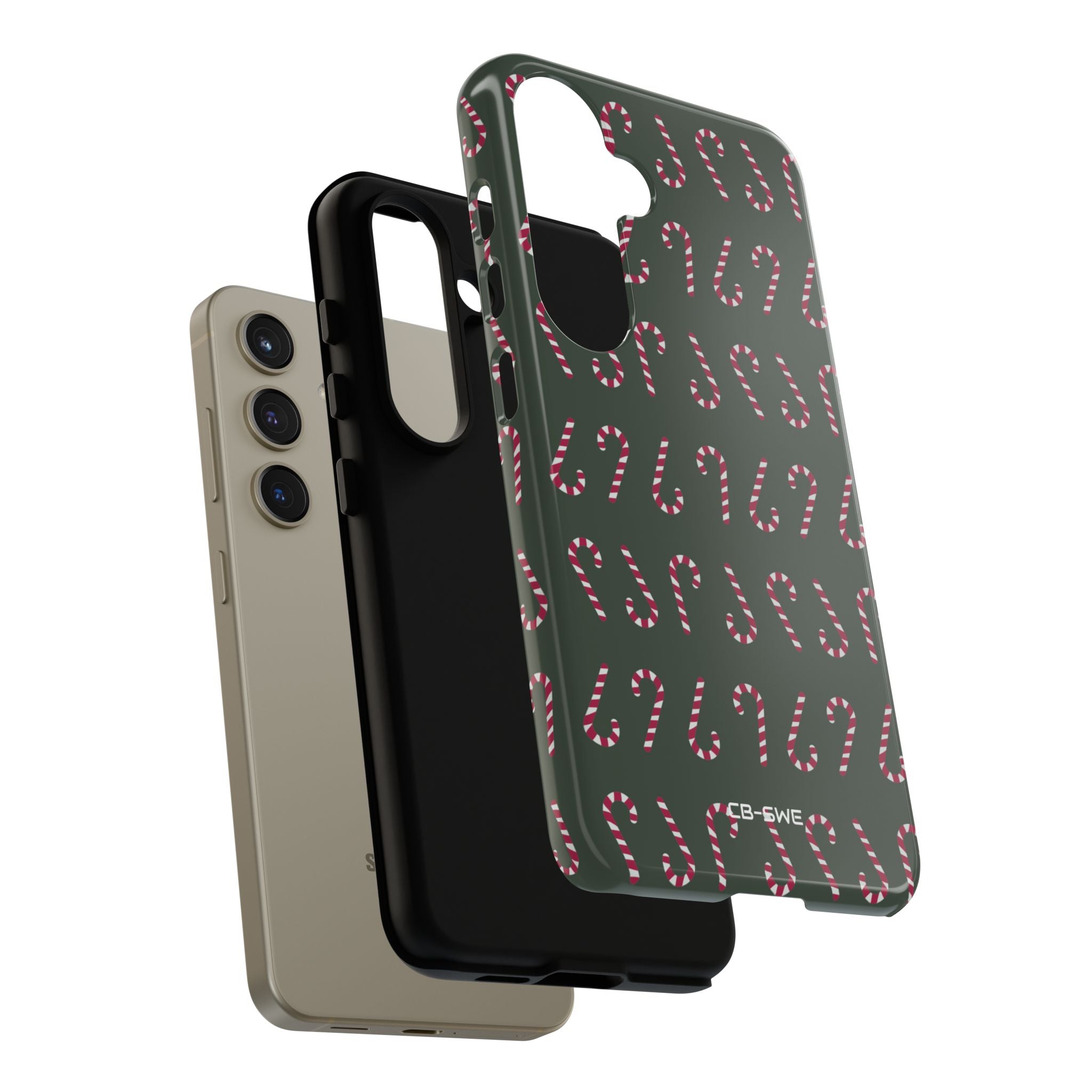 Candy Canes Aligned - Samsung Case