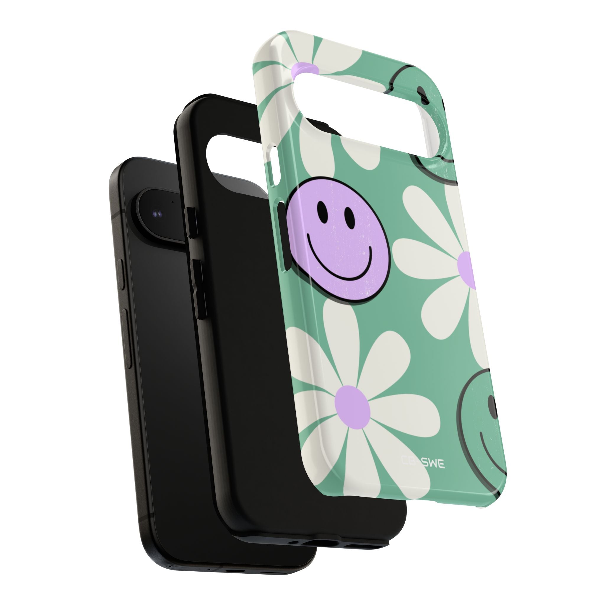 Playful Retro Blooms - Google Pixel Case
