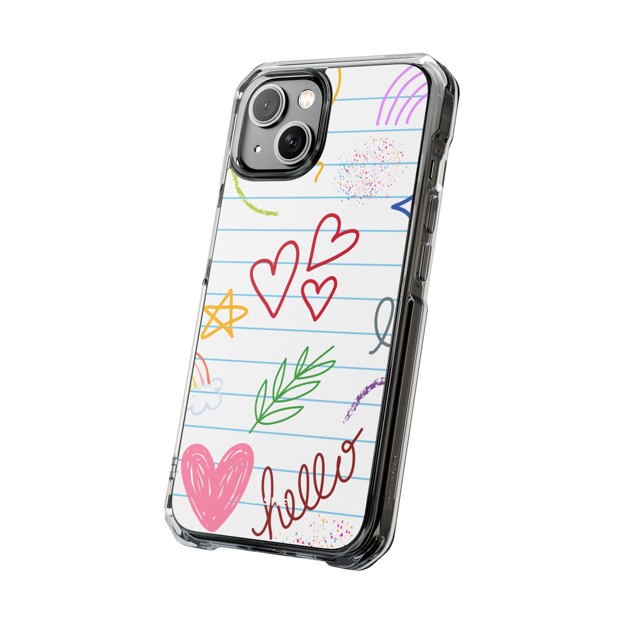 Hearts Dance Happily iPhone Case - Impact