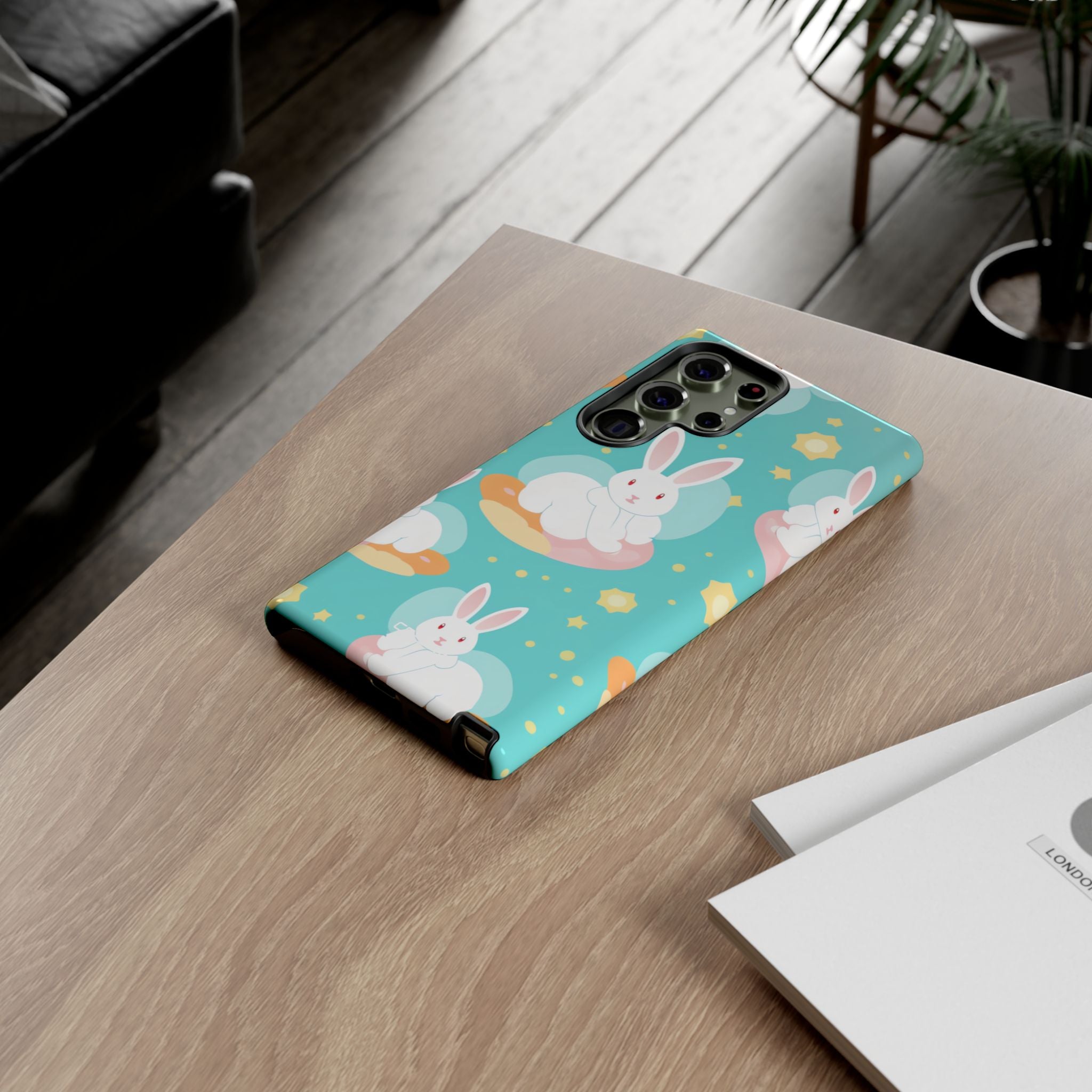Bunnies Float Dreamily - Samsung Case