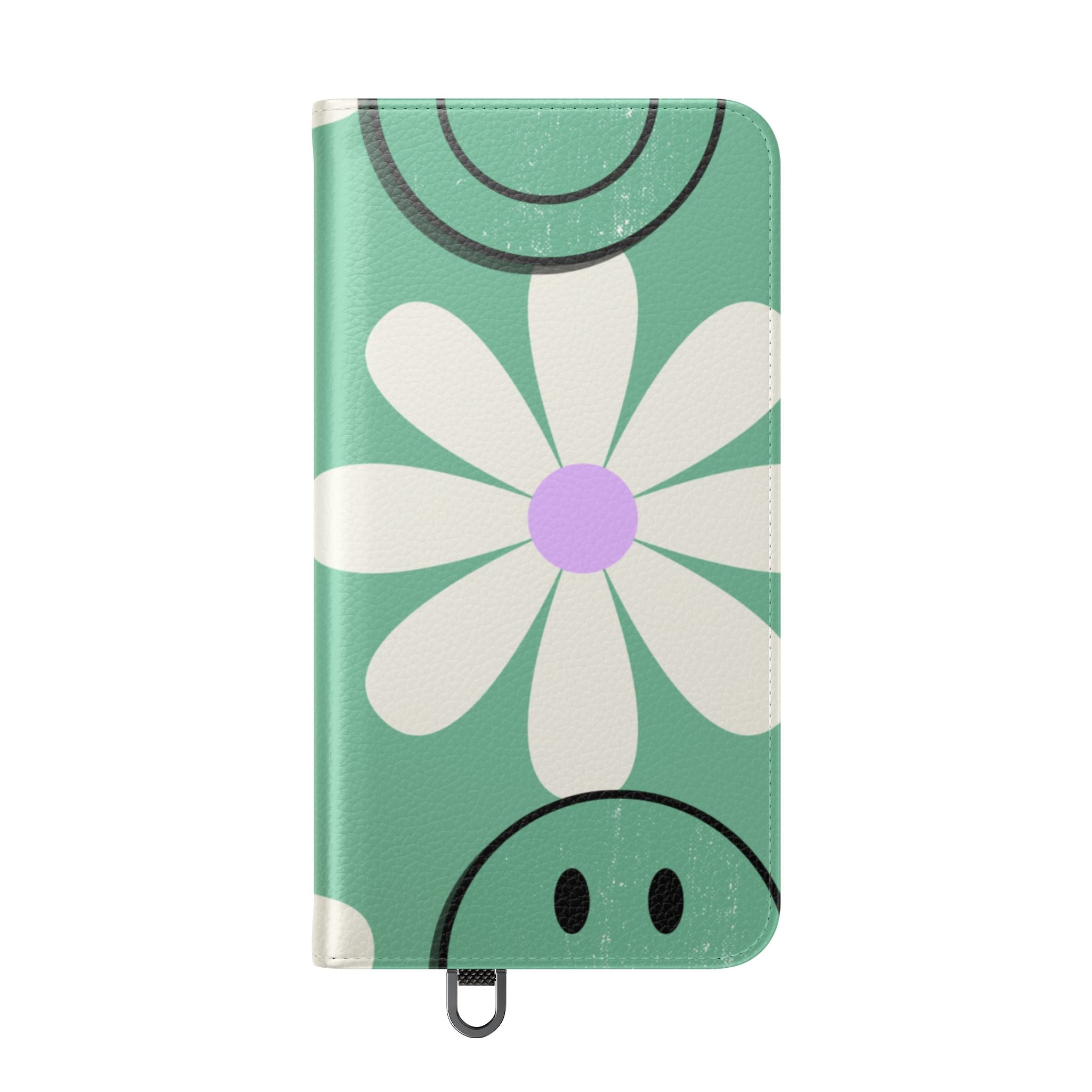 Smiley Daisy Glow - Samsung S24 Plus Case - Wallet