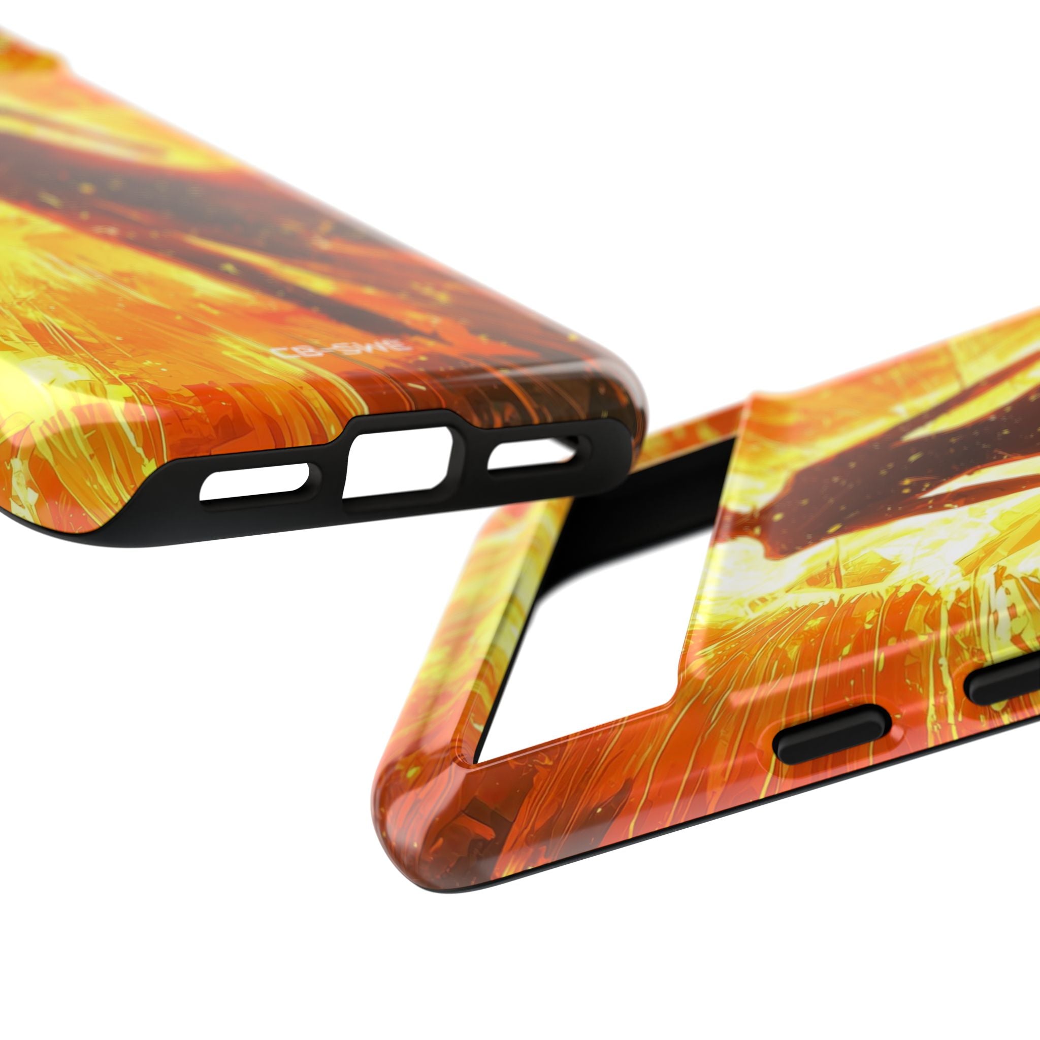 Fiery Energy Erupts - Google Pixel Case