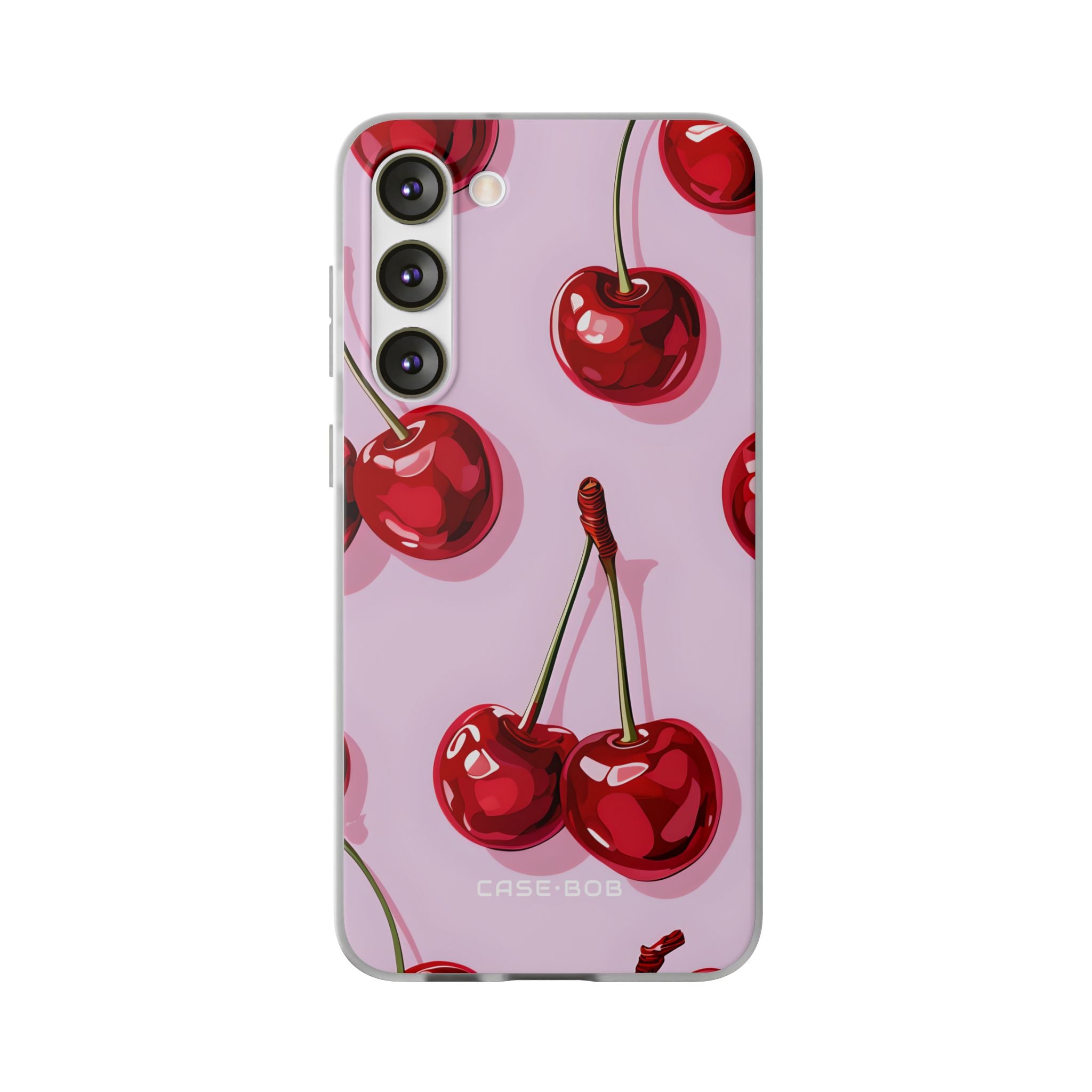 Glossy Cherry Burst Samsung S23 Plus Case - Soft