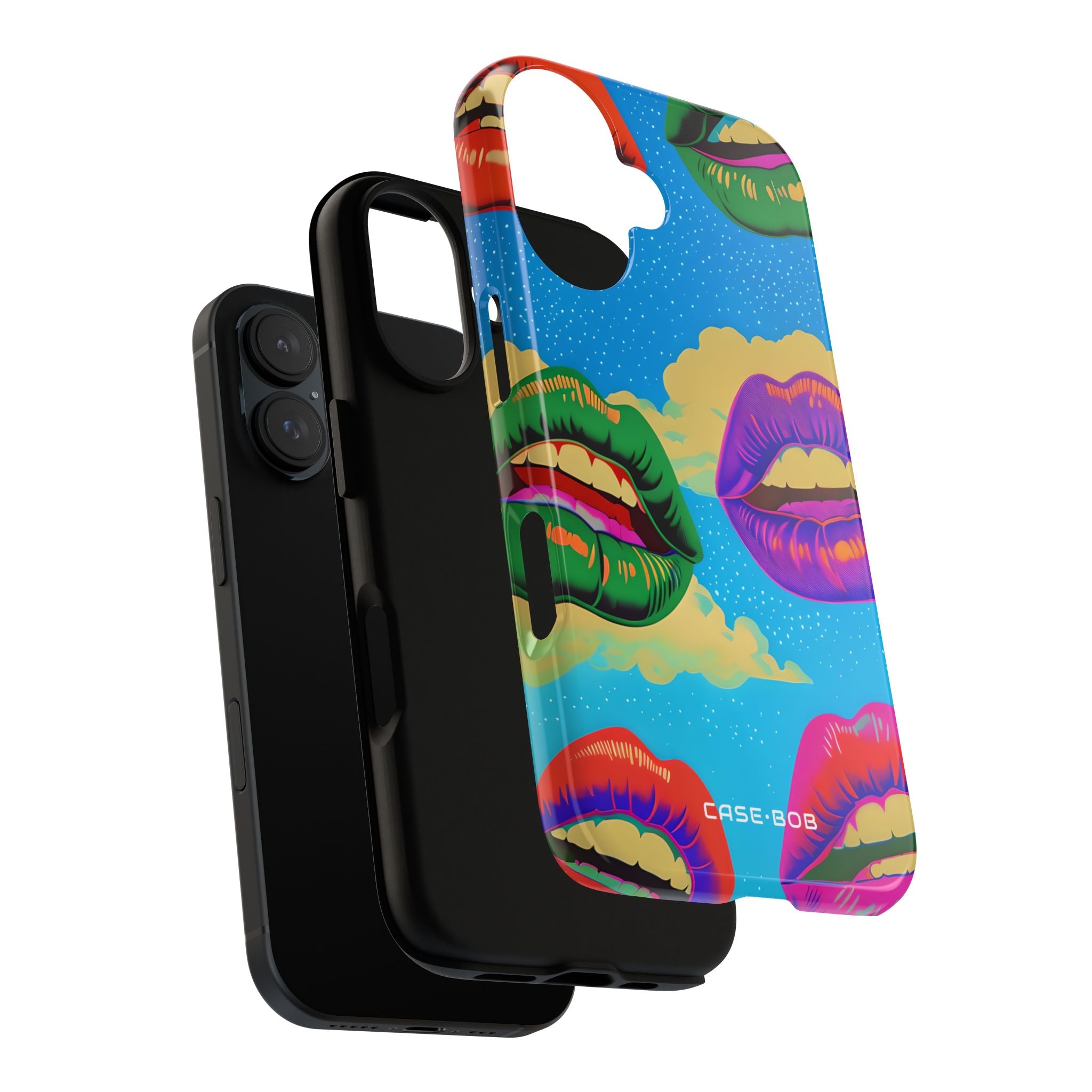 Colorful Lipscape iPhone 16 Pro Case - Tough
