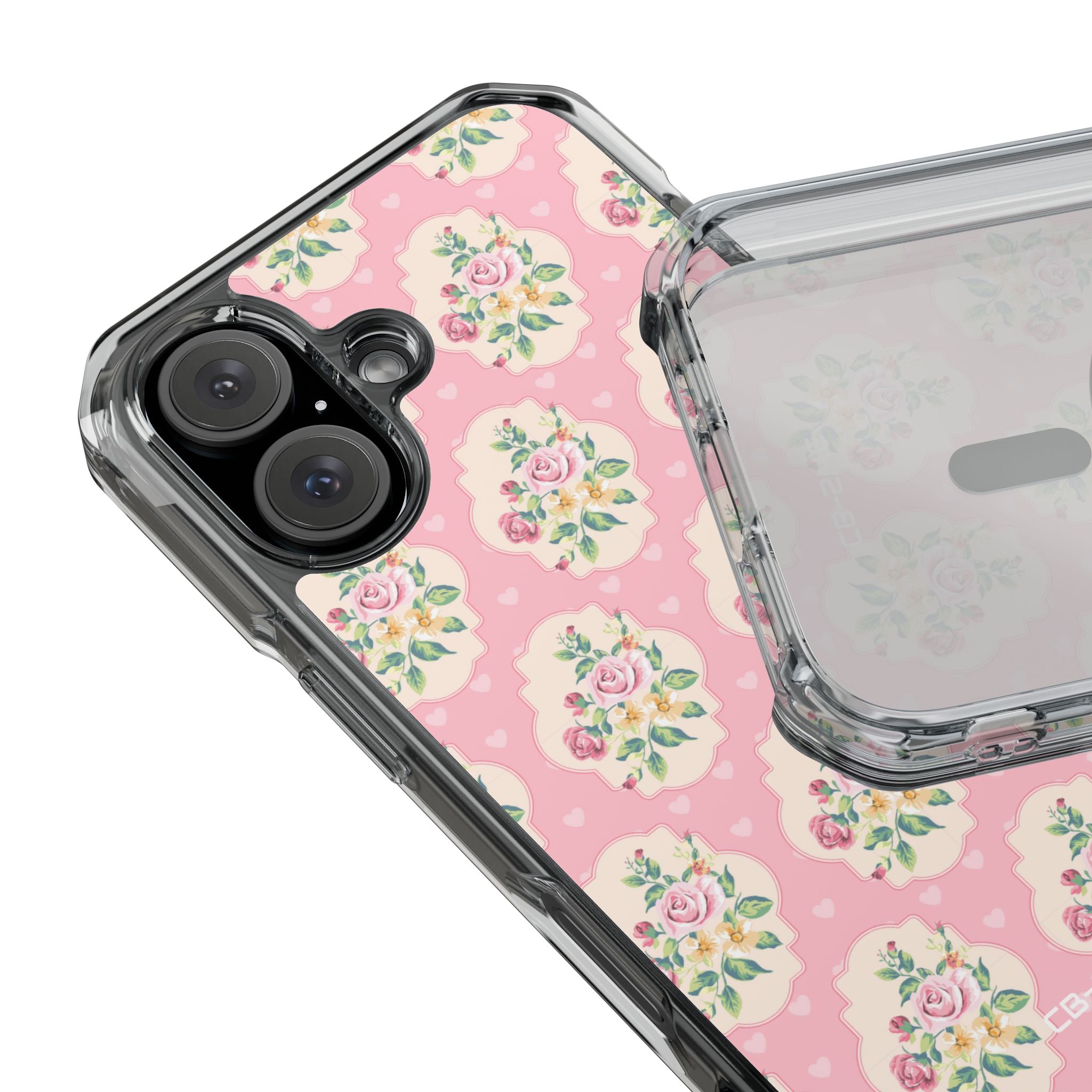 Vintage Floral Romance iPhone Case - Impact
