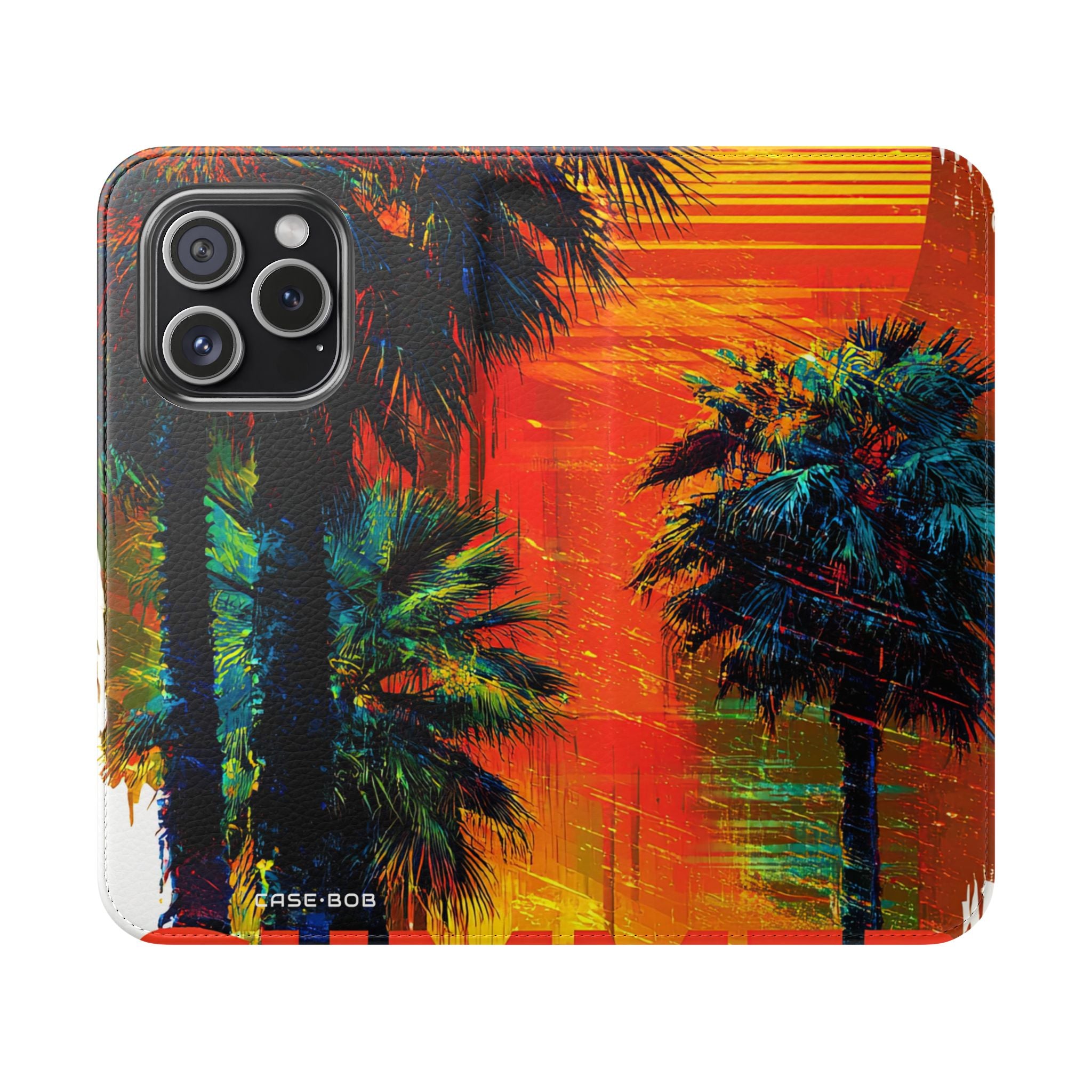 Golden Palms - iPhone 15 Pro Case - Wallet