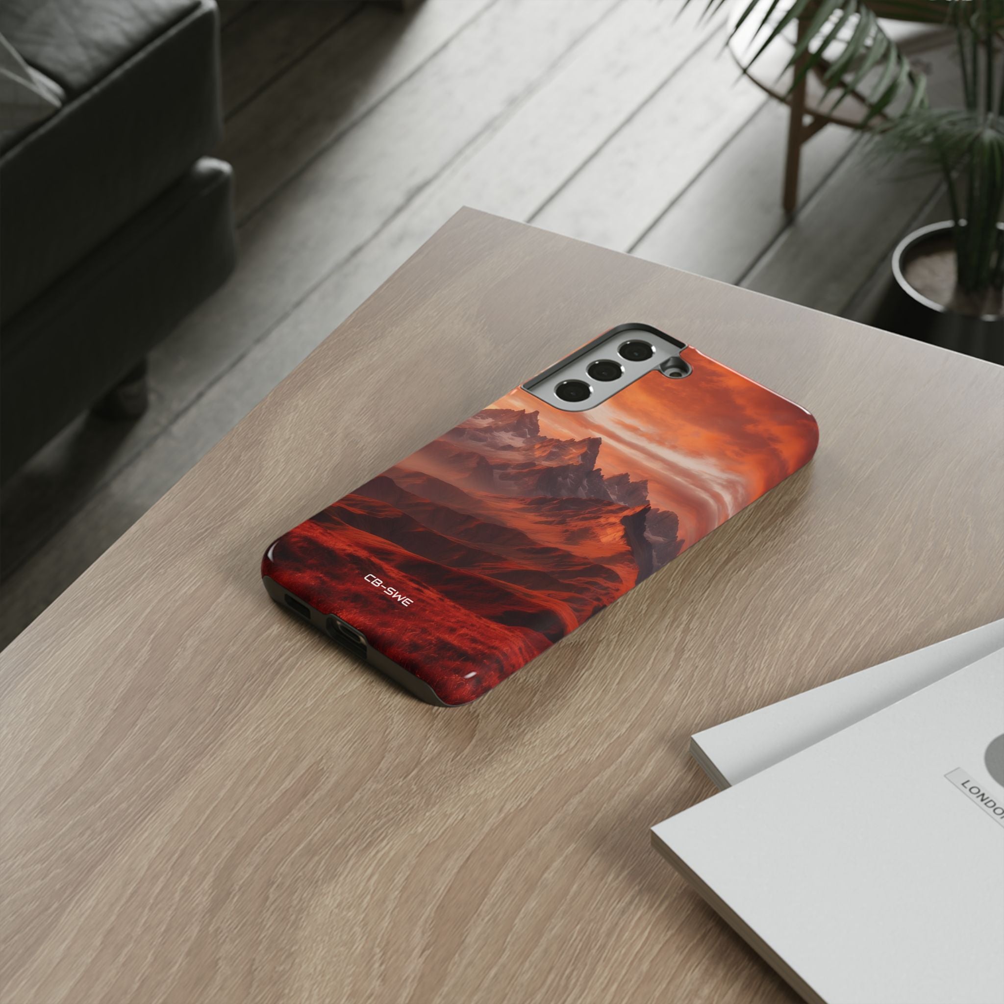Mountain Peaks Glowing - Samsung Case