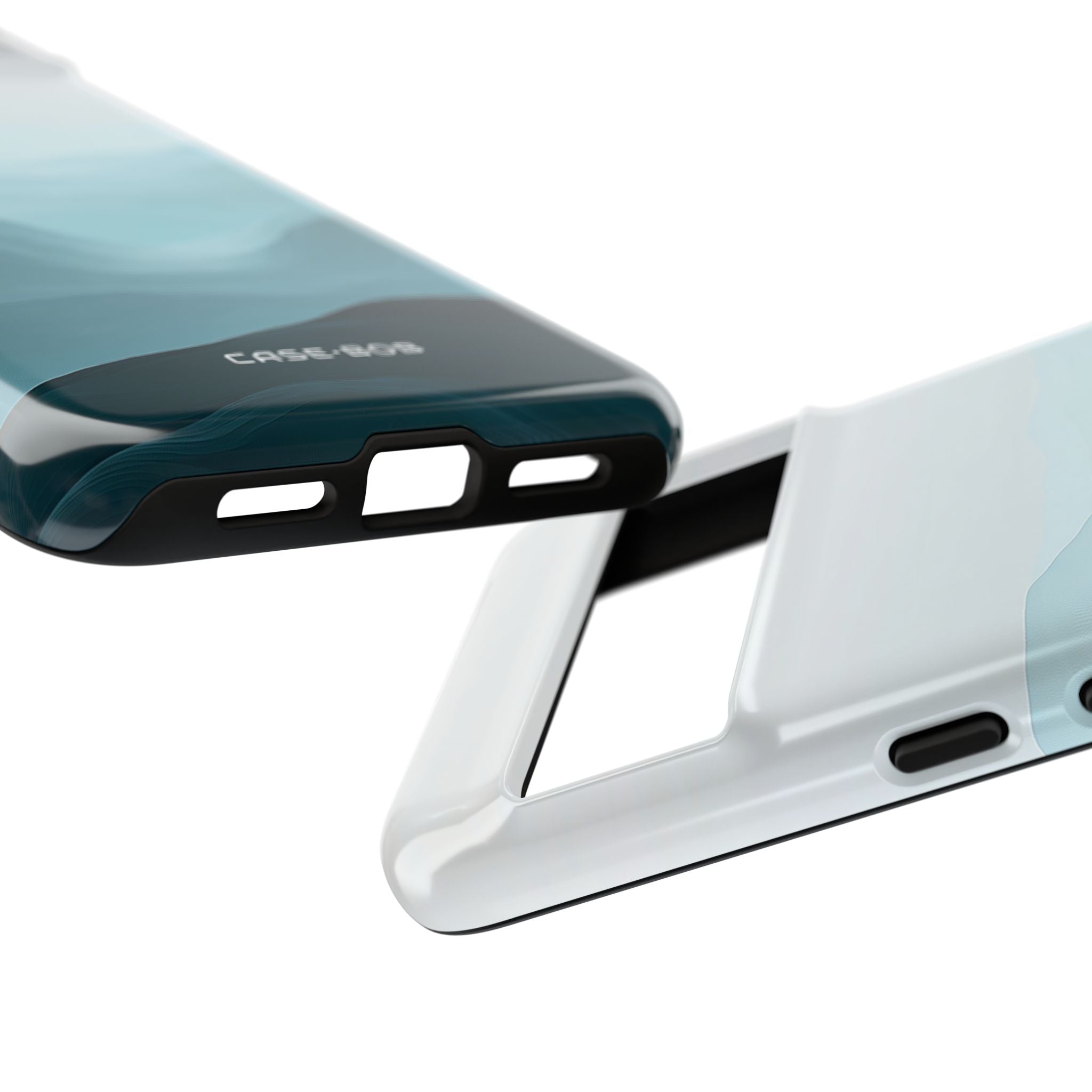 Teal Mist Mountains Google Pixel 8 Pro Case - Tough