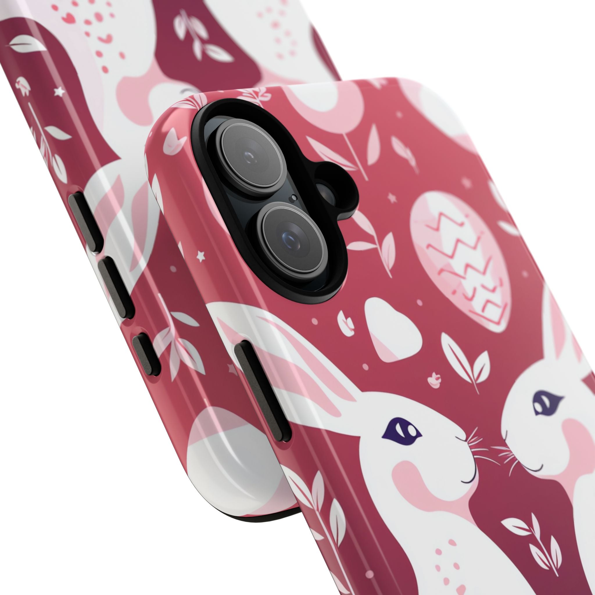 Rabbits Share Joy - iPhone Case