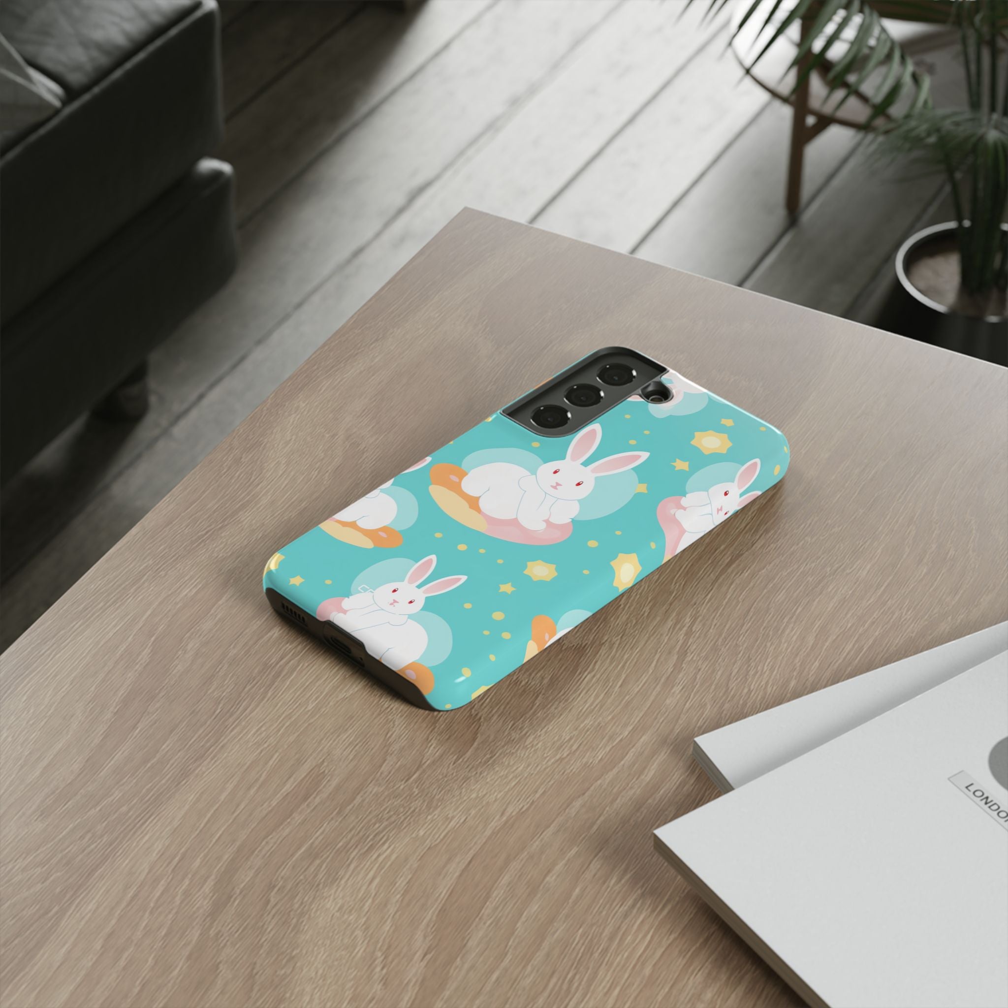 Bunnies Float Dreamily - Samsung Case