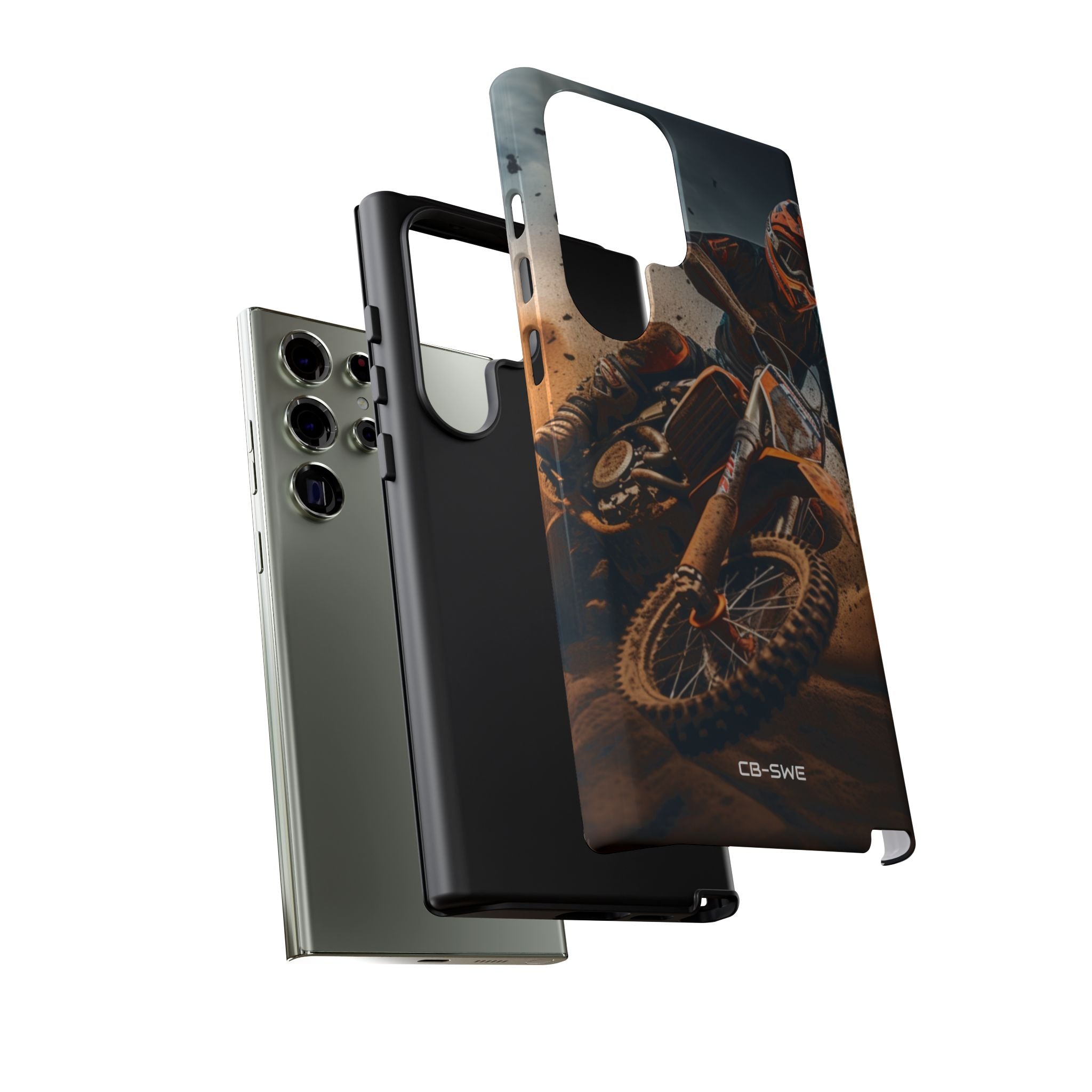 Rider Amidst Desert Fury - Samsung Case