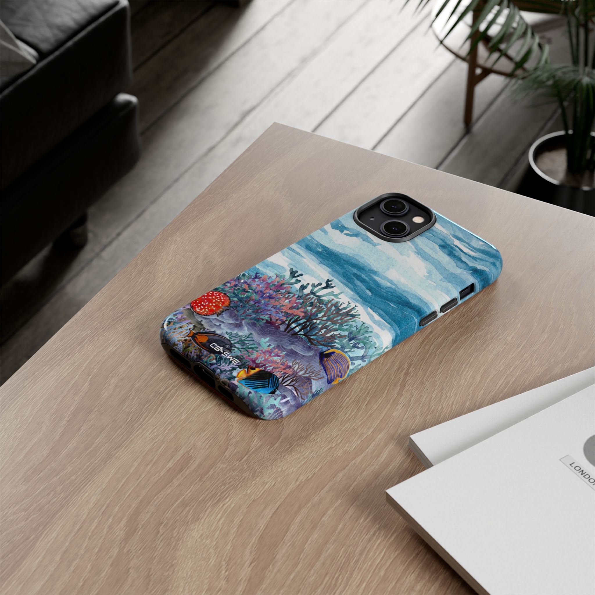 Aquatic Life Watercolors - iPhone Case