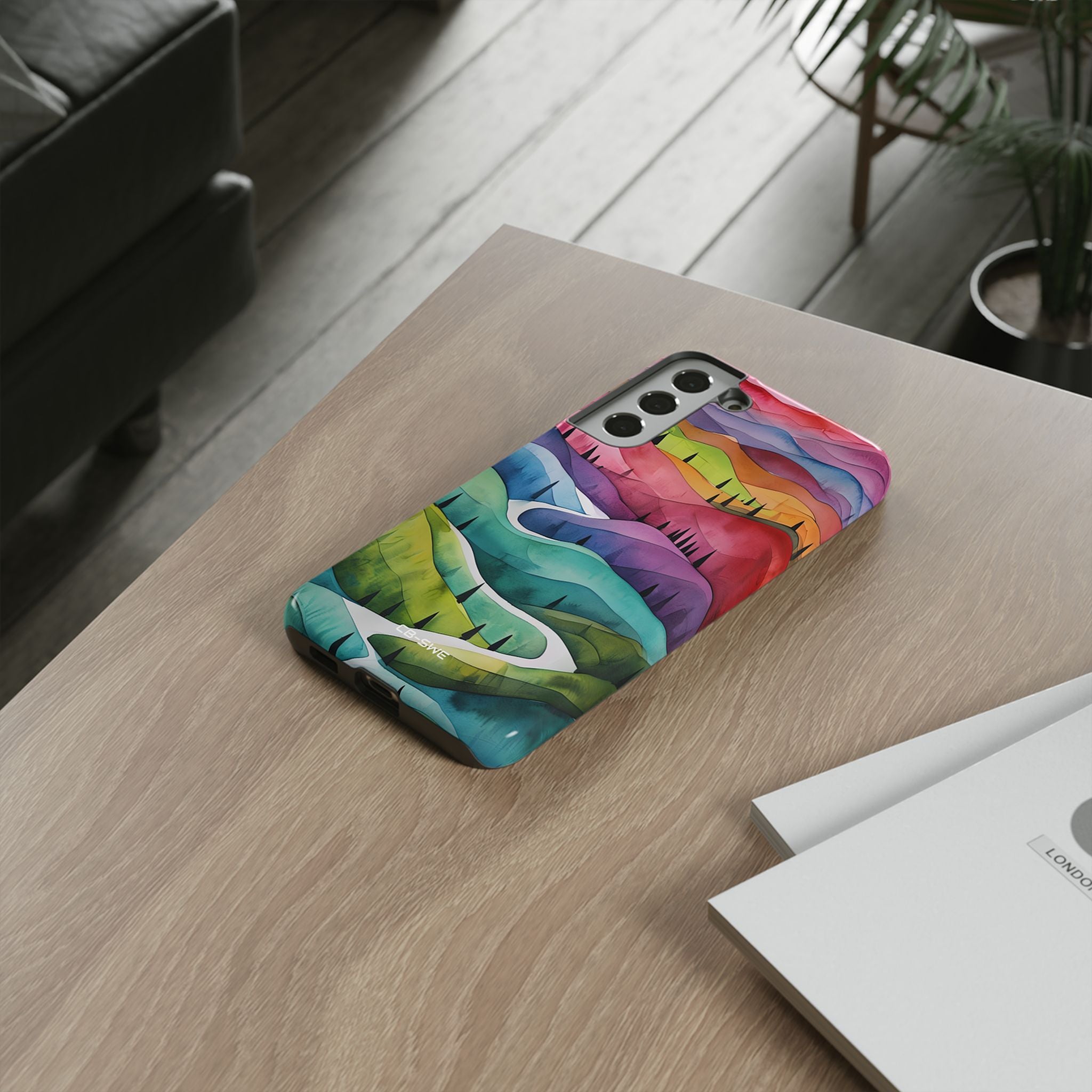 Whimsical Colorful Valleys - Samsung Case