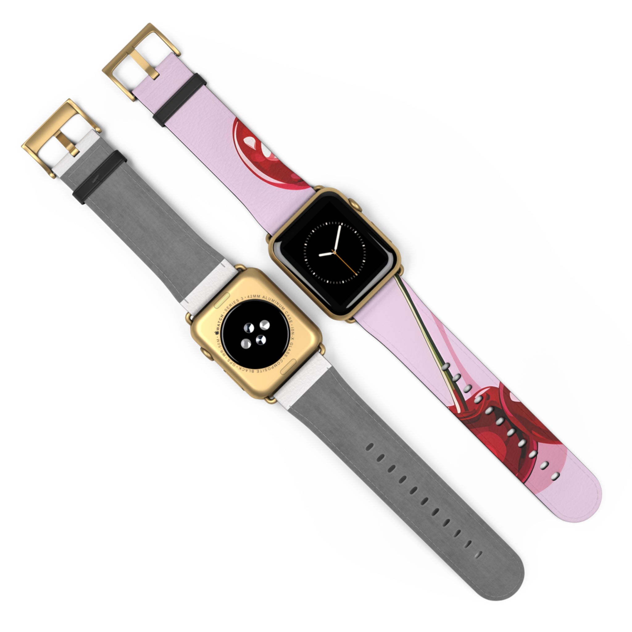 Kiiltävä Cherry Glow - Kellonranneke