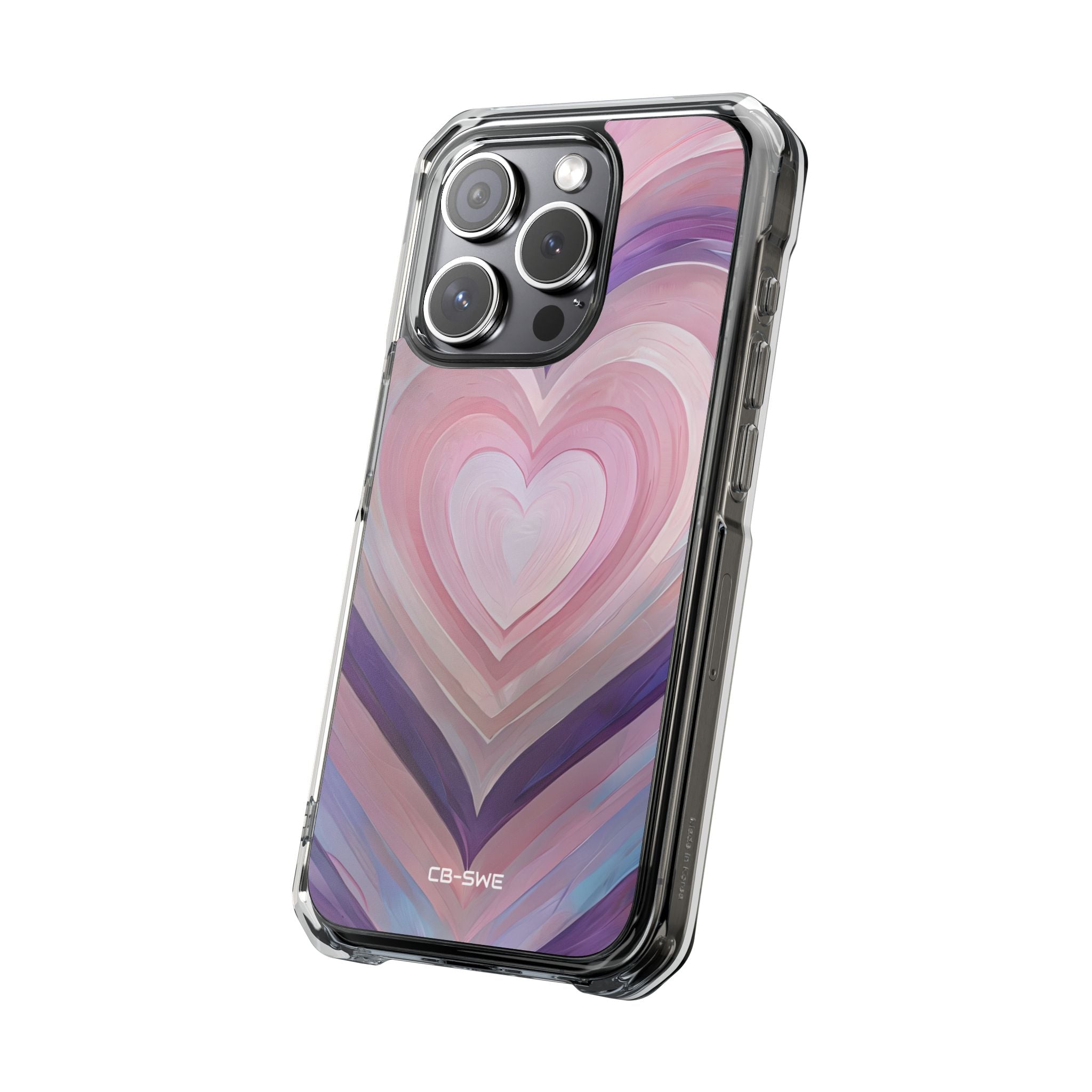 Impressionistic Heart Layers iPhone Case - Impact