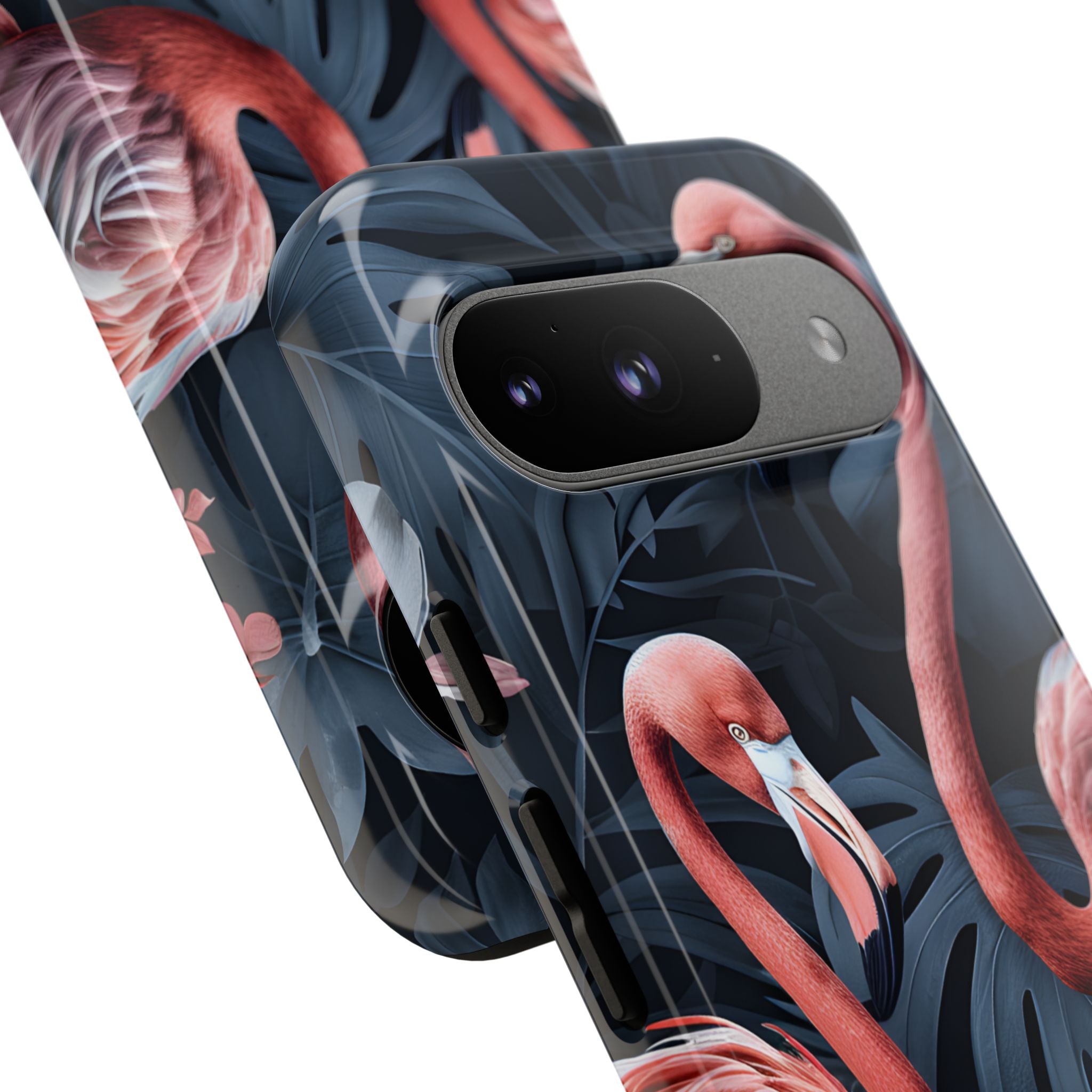 Flamingos Embrace Nature - Google Pixel Case