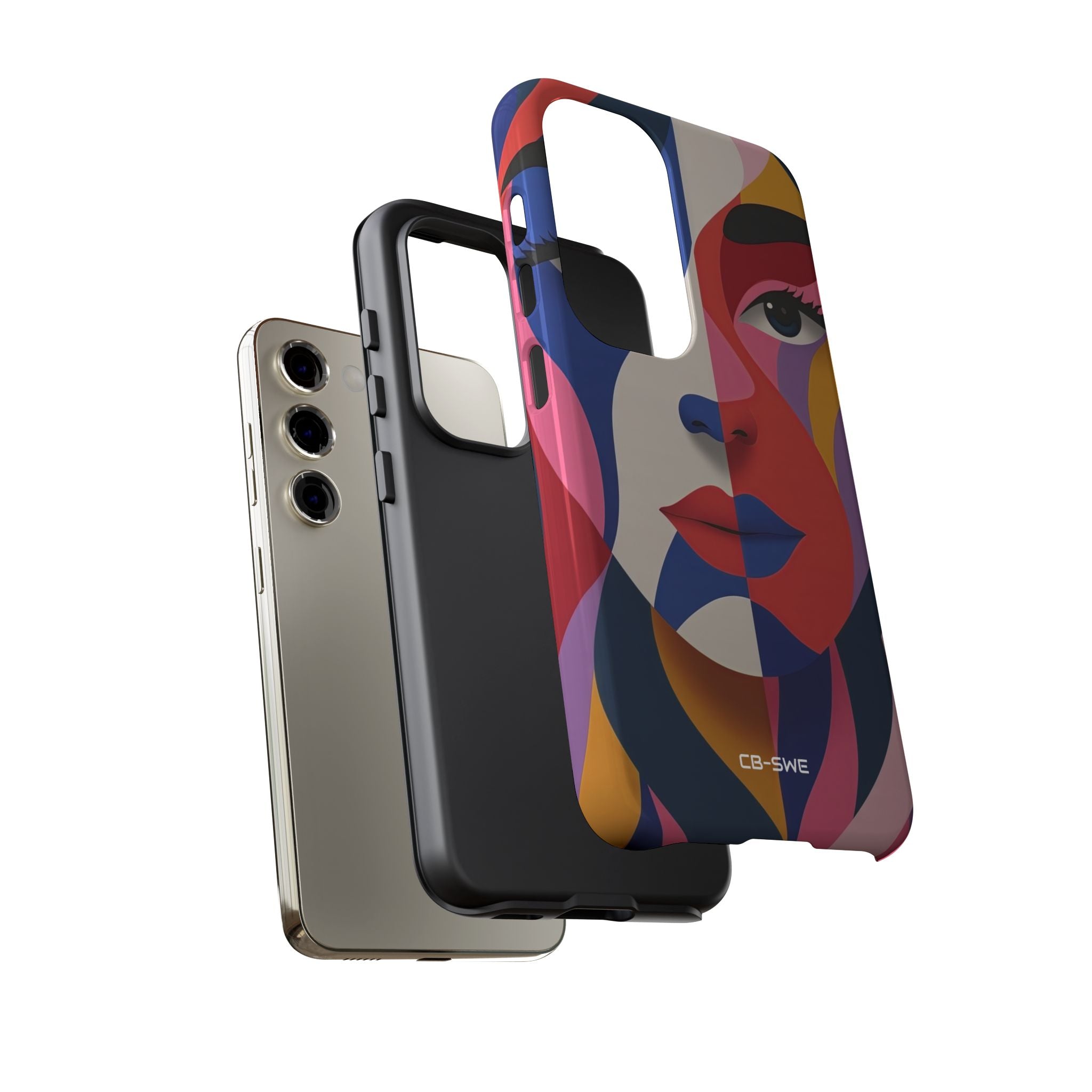 Color Swirls Embrace - Samsung Case