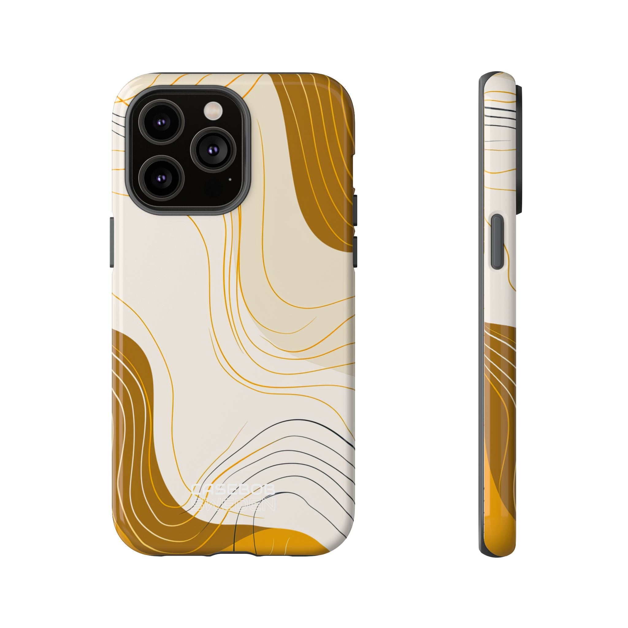 Linee Dorate Fluide iPhone 14 - Tough