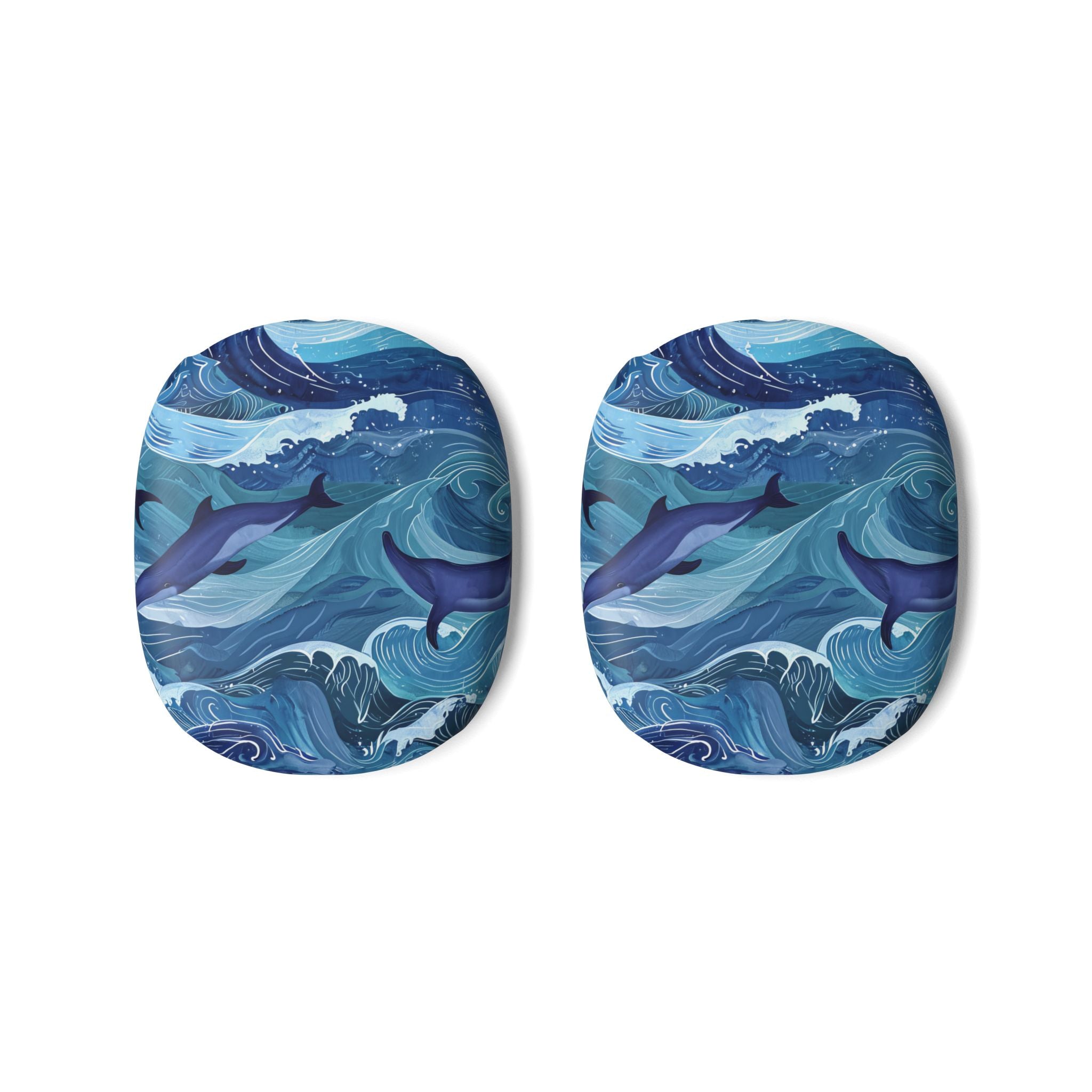 Dolphin Wave Dance - AirPod Max Case