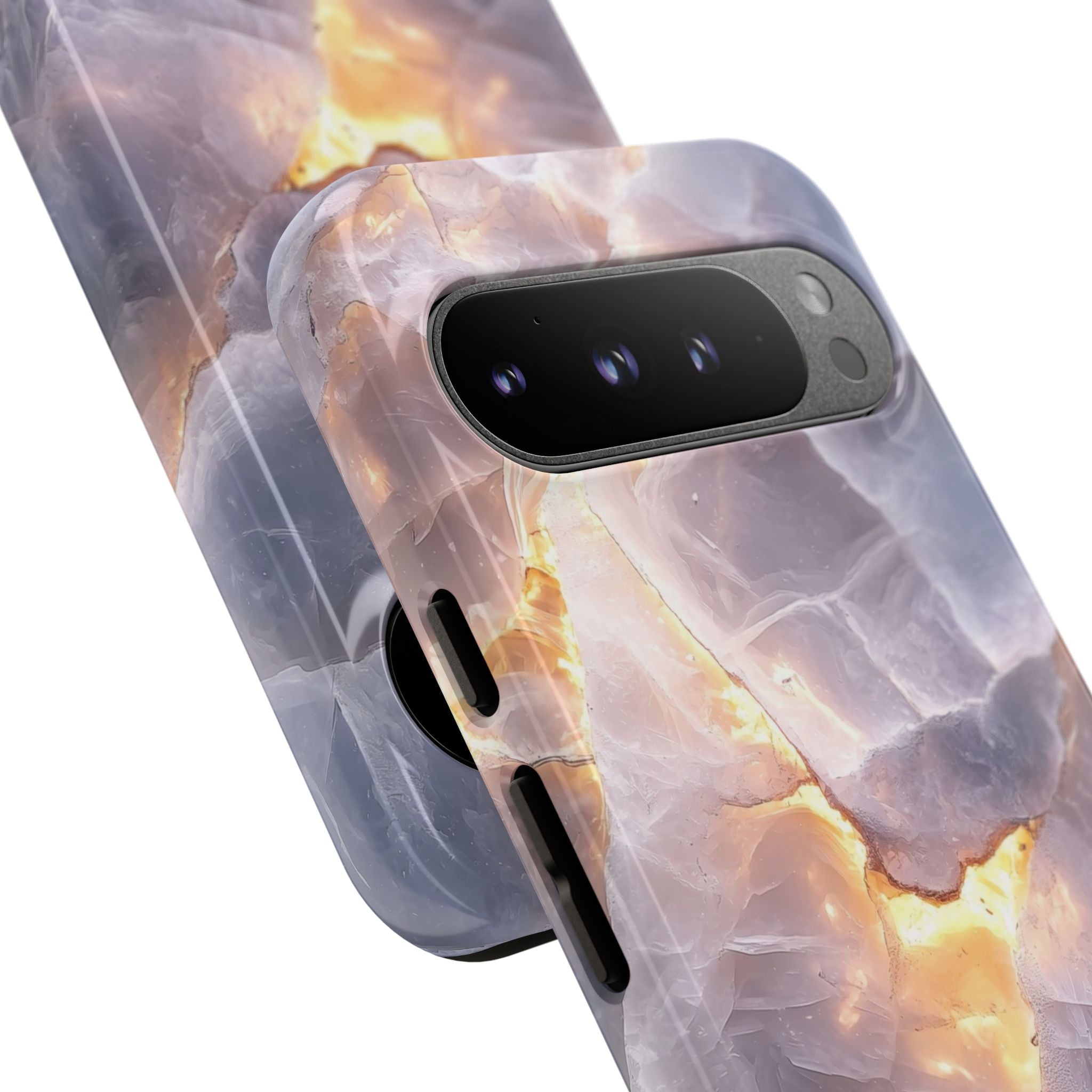 Crystal Veins Google Pixel 9 Pro XL Case - Tough