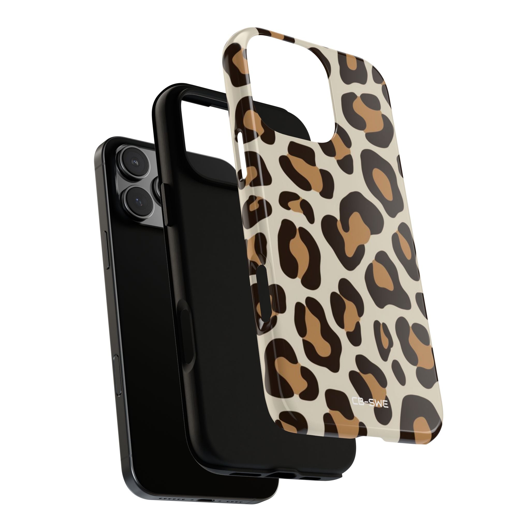 Leopard Print Elegance - iPhone Case