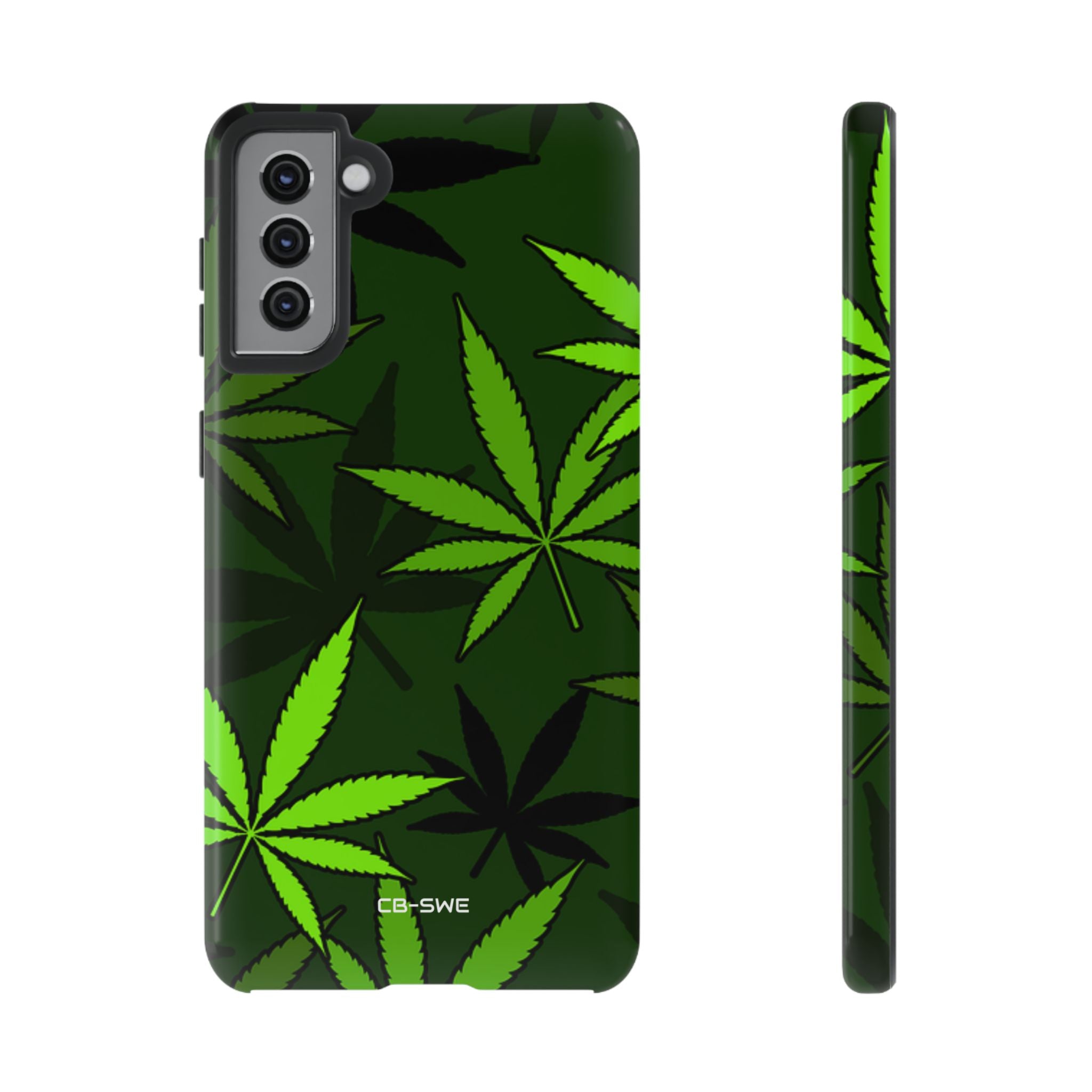Green Leaf Symmetry - Samsung Case