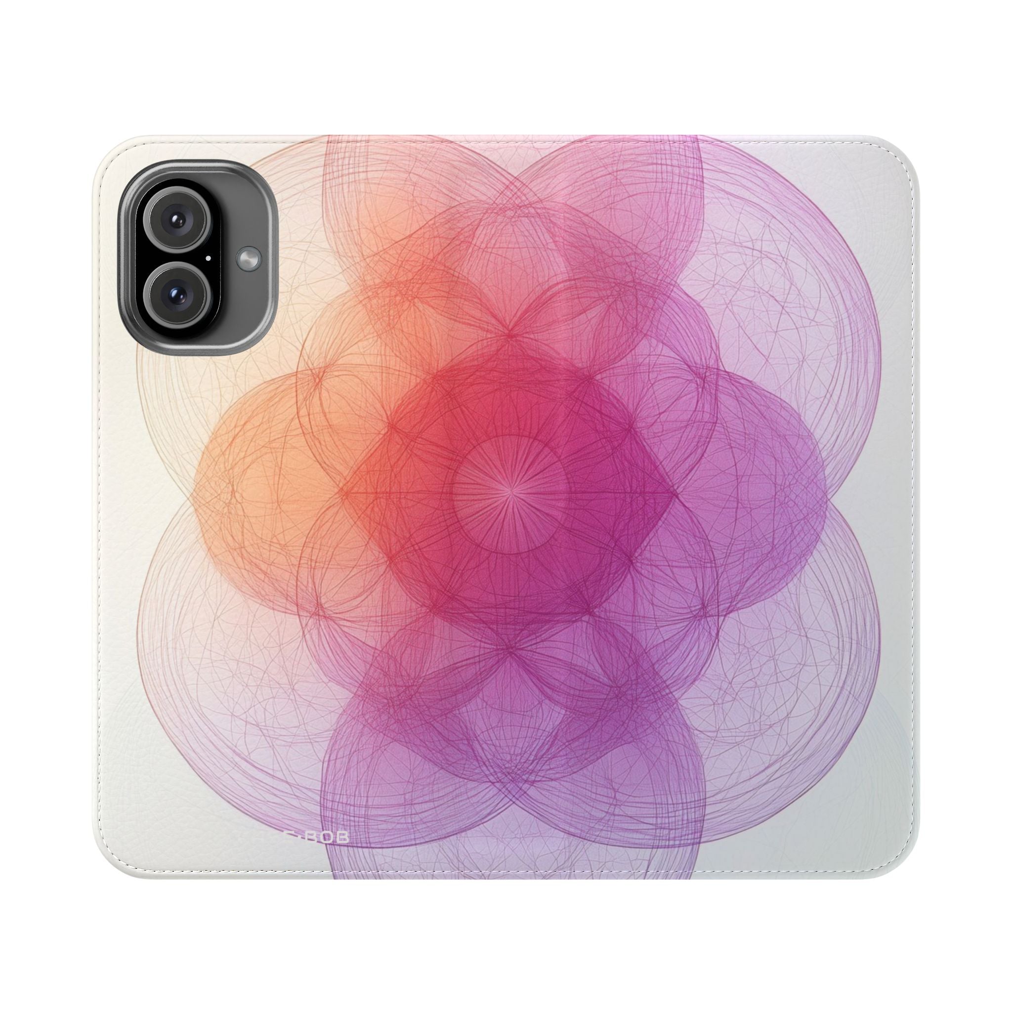 Flower Glow - iPhone 16 Plus Case - Portemonnee