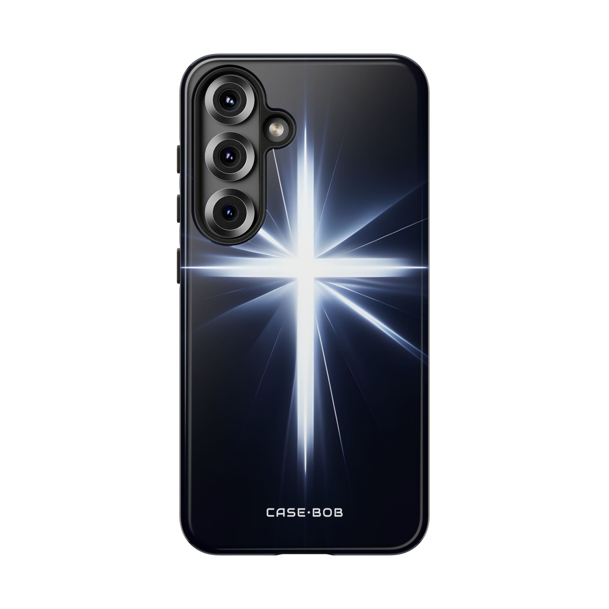 Glowing Crossburst Samsung S25 Case - Tough