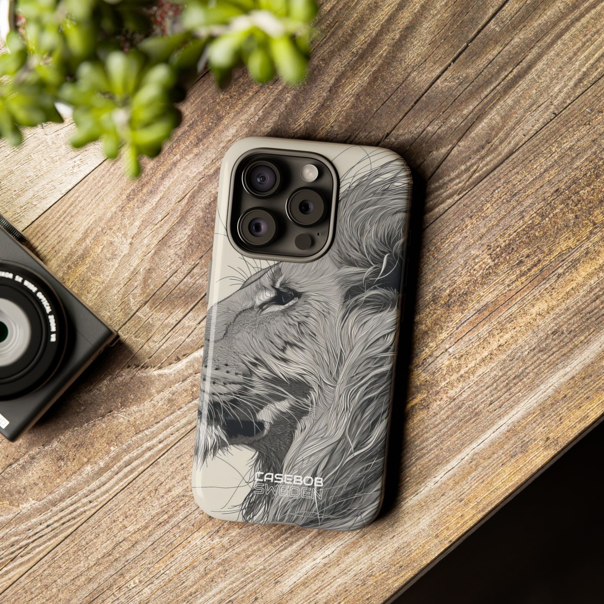 Profilo Leone Maestoso iPhone 15 - Tough