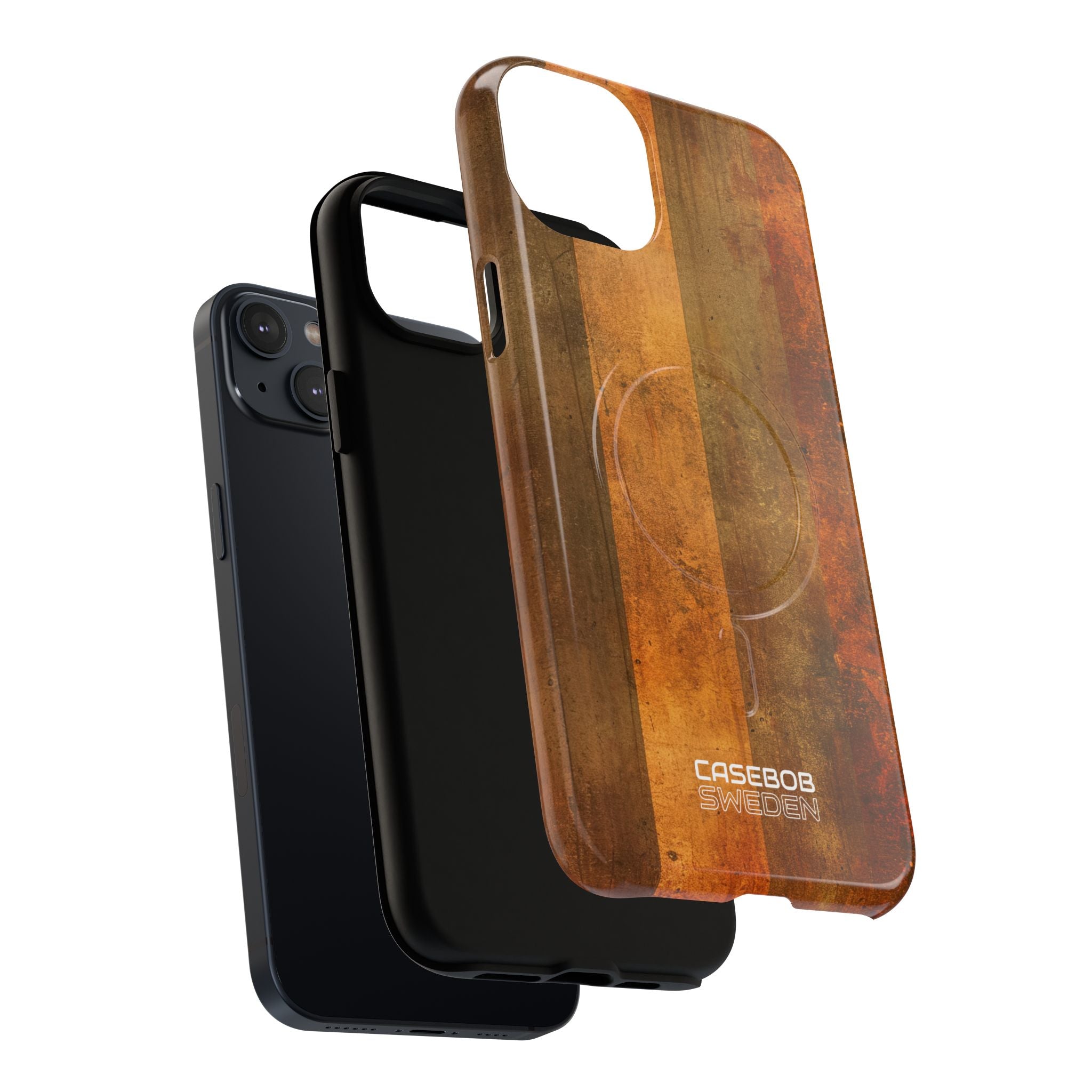 Rustic Striped Texture iPhone 14 - Tough+