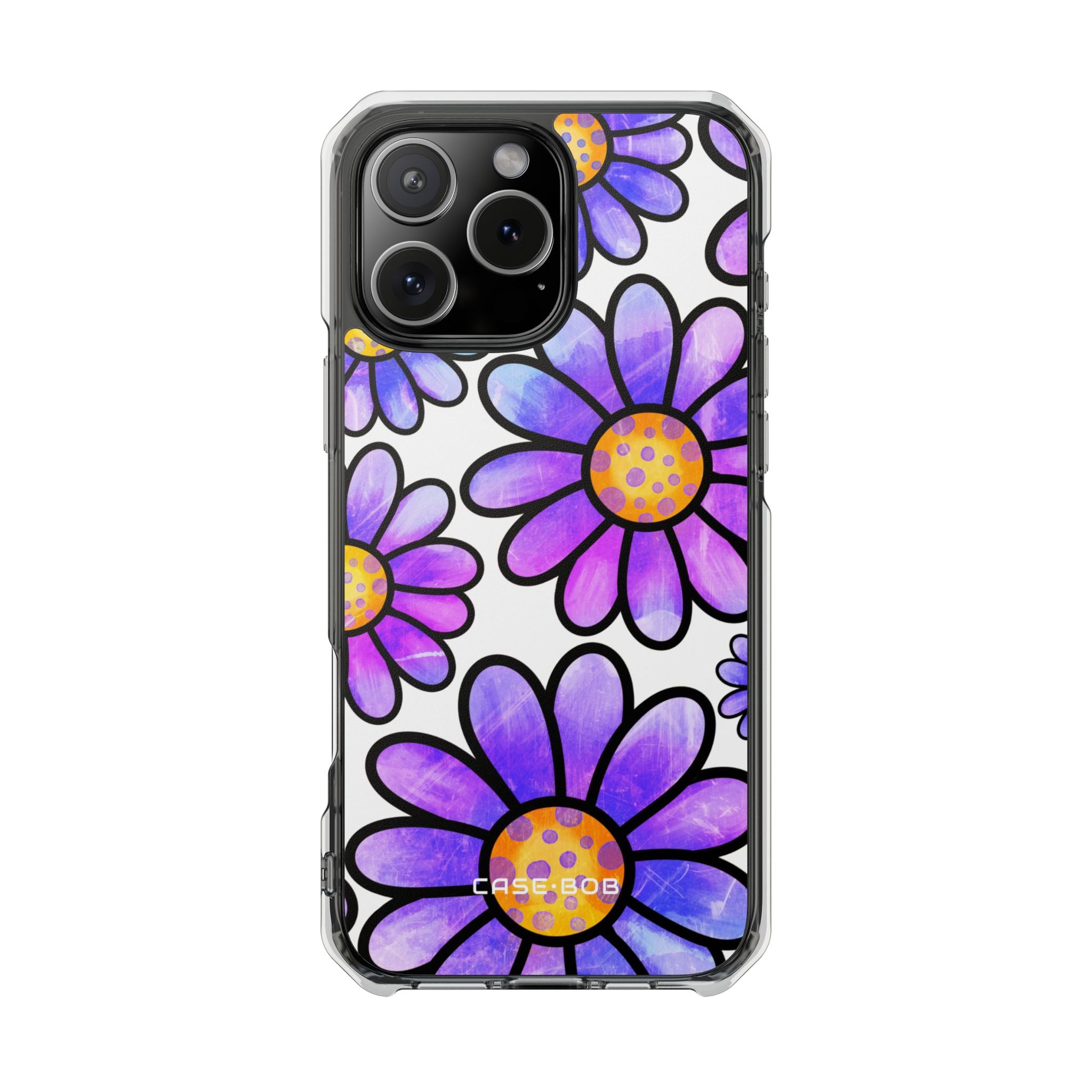 Polka Dot Blooms iPhone 16 Pro Max Case - Impact