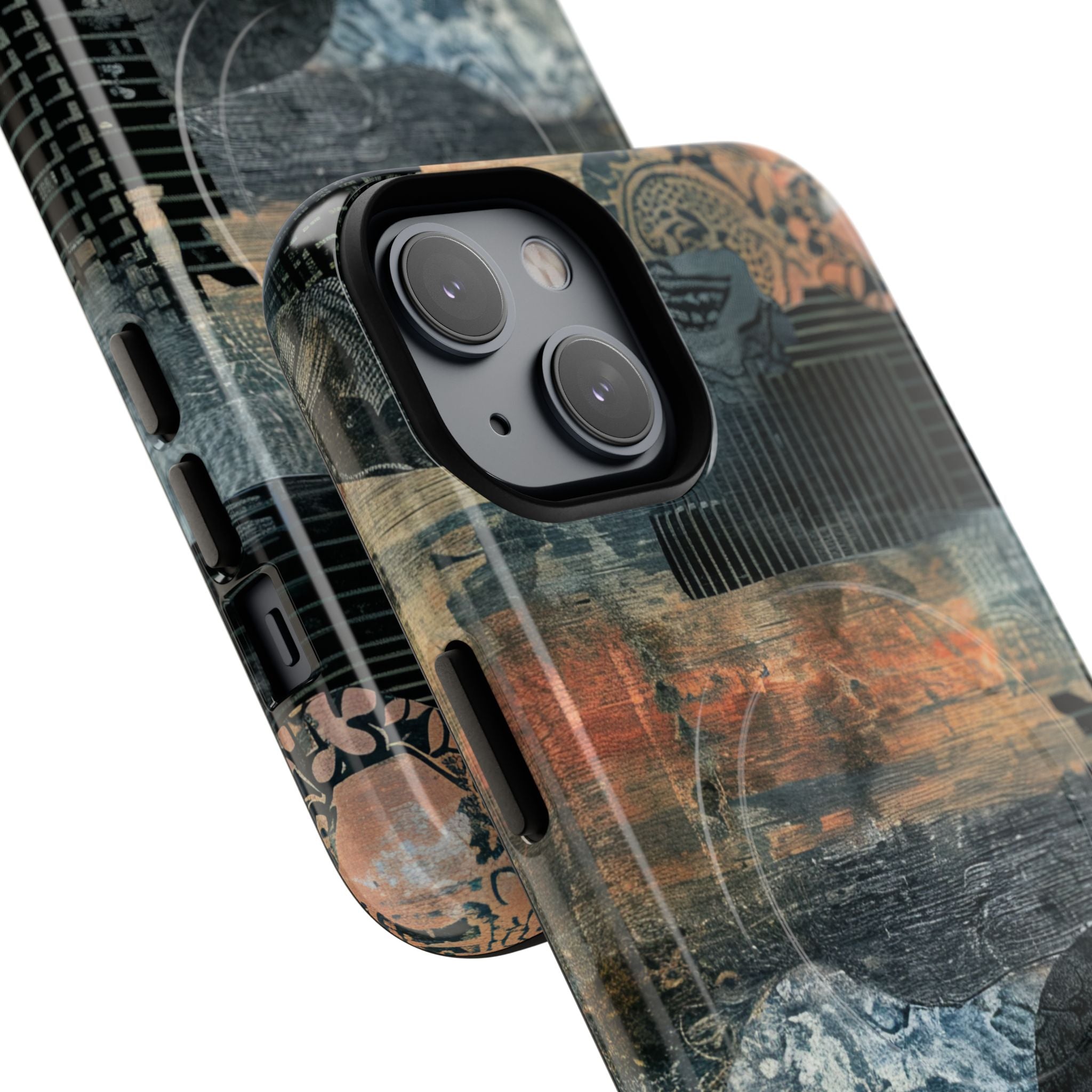 Rust Bloom Tangle iPhone 14 - Tough+