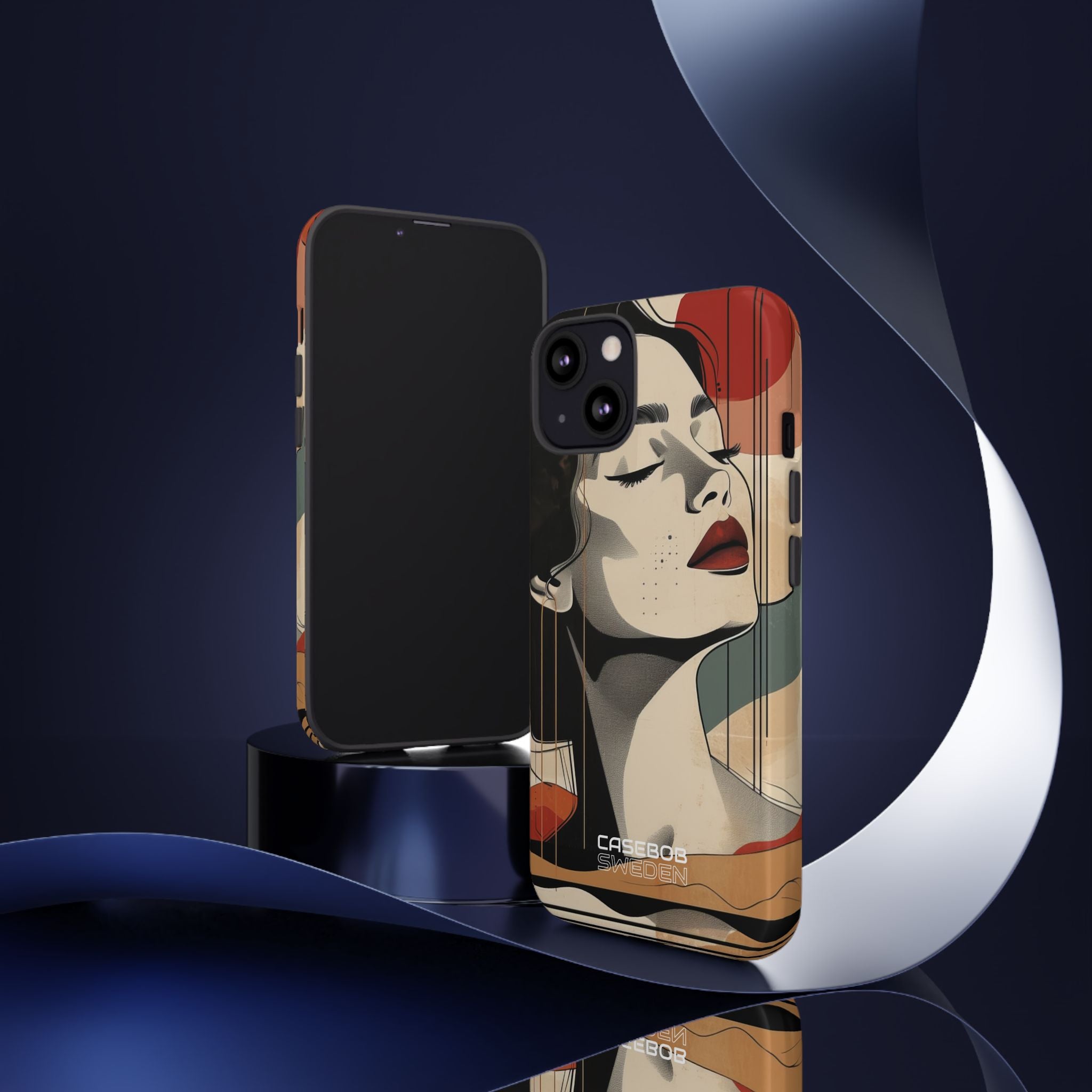 Calm Retro Muse iPhone 13 - Tough