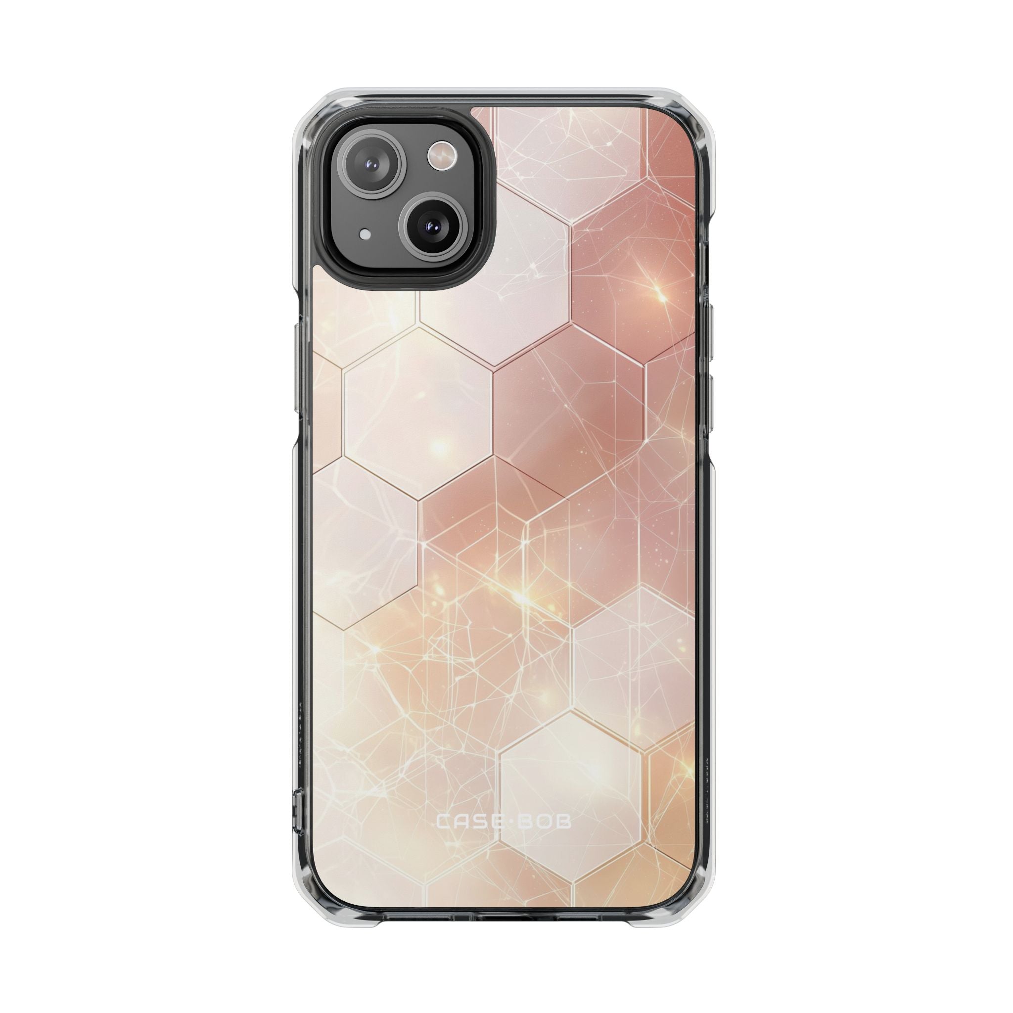 Honeycomb Glow iPhone 14 Plus Case - Impact