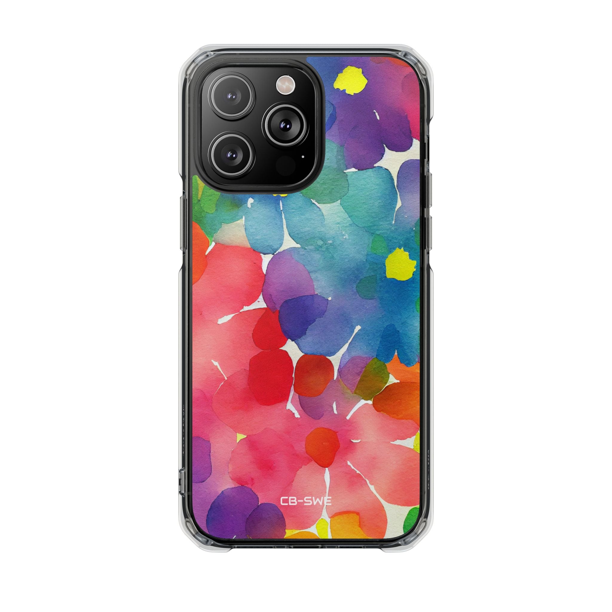 Fluid Color Petals iPhone Case - Impact