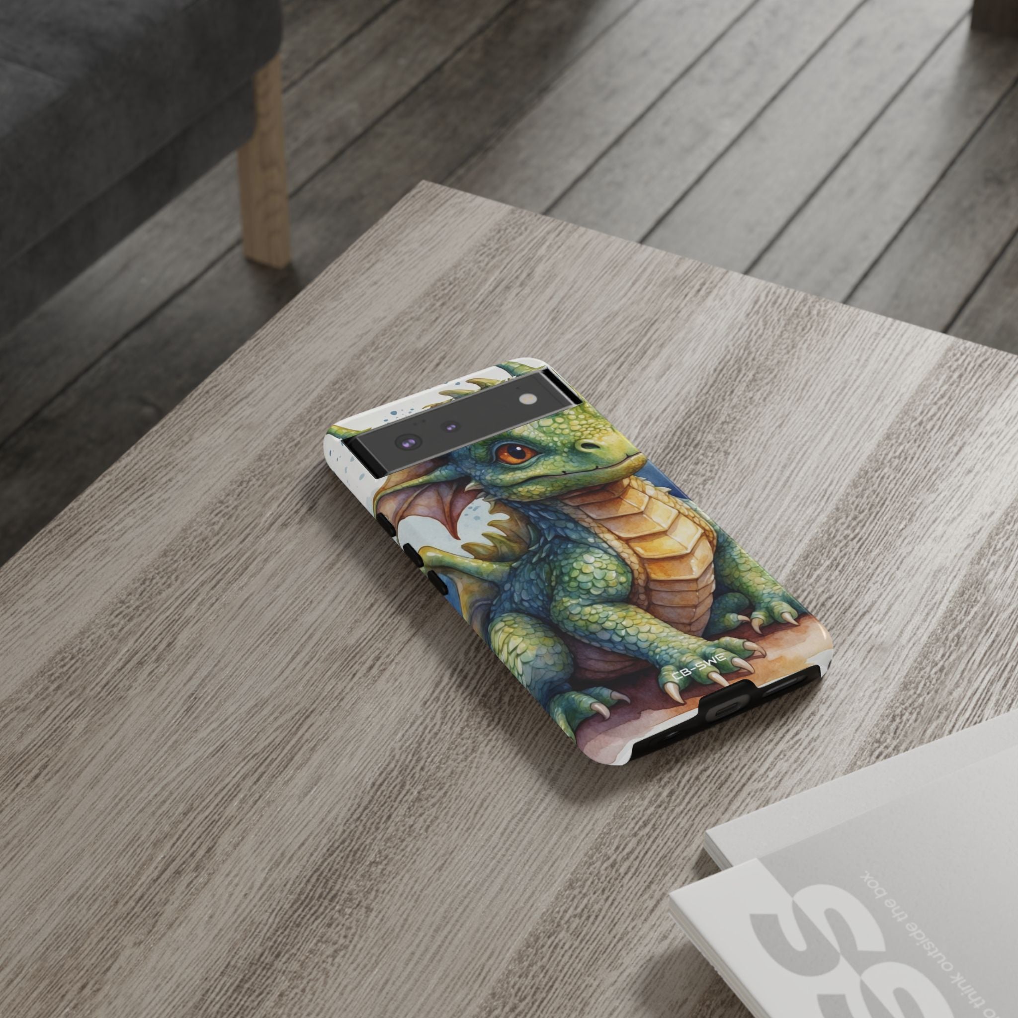 Green Dragon Smiles - Google Pixel Case