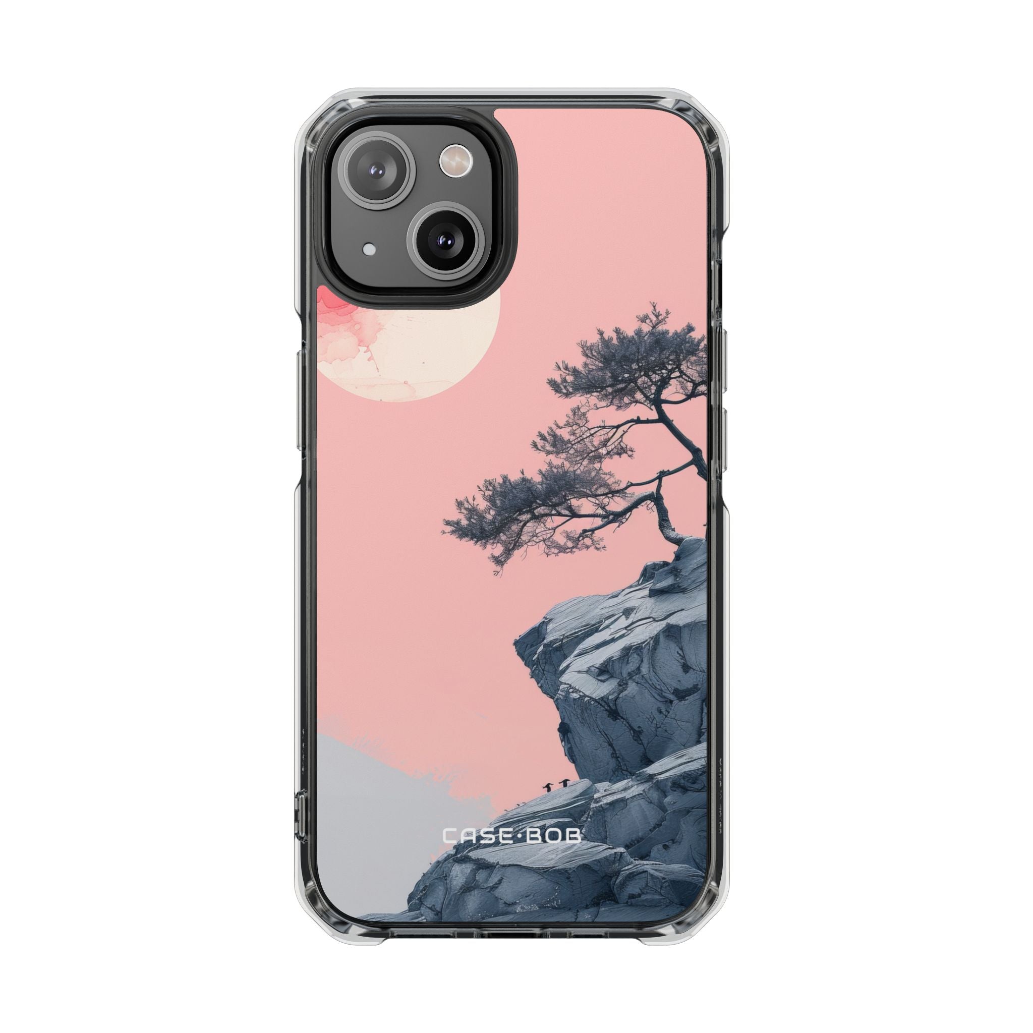 Crimson Moon Tree iPhone 14 Case - Impact