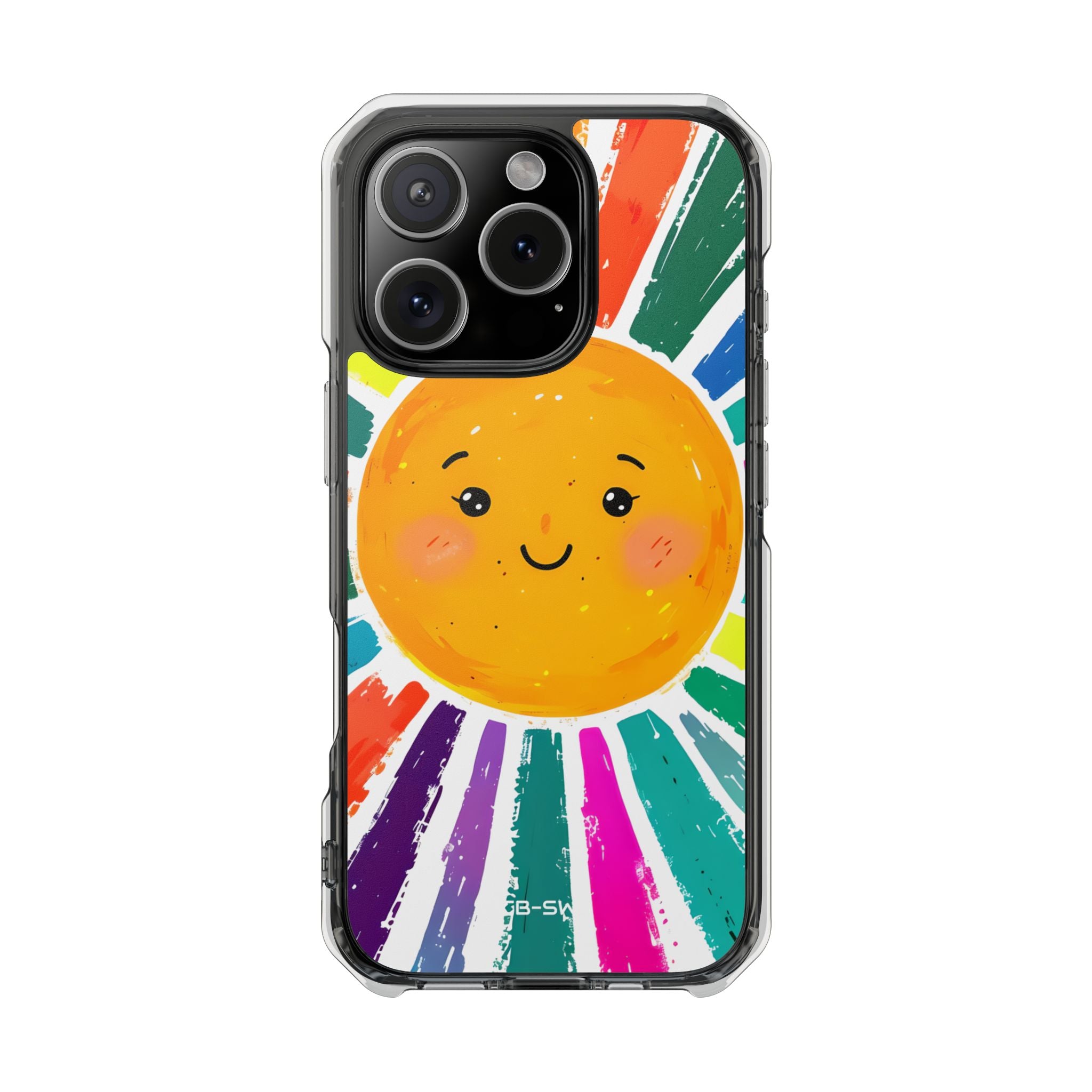 Radiant Smiling Sun iPhone Case - Impact