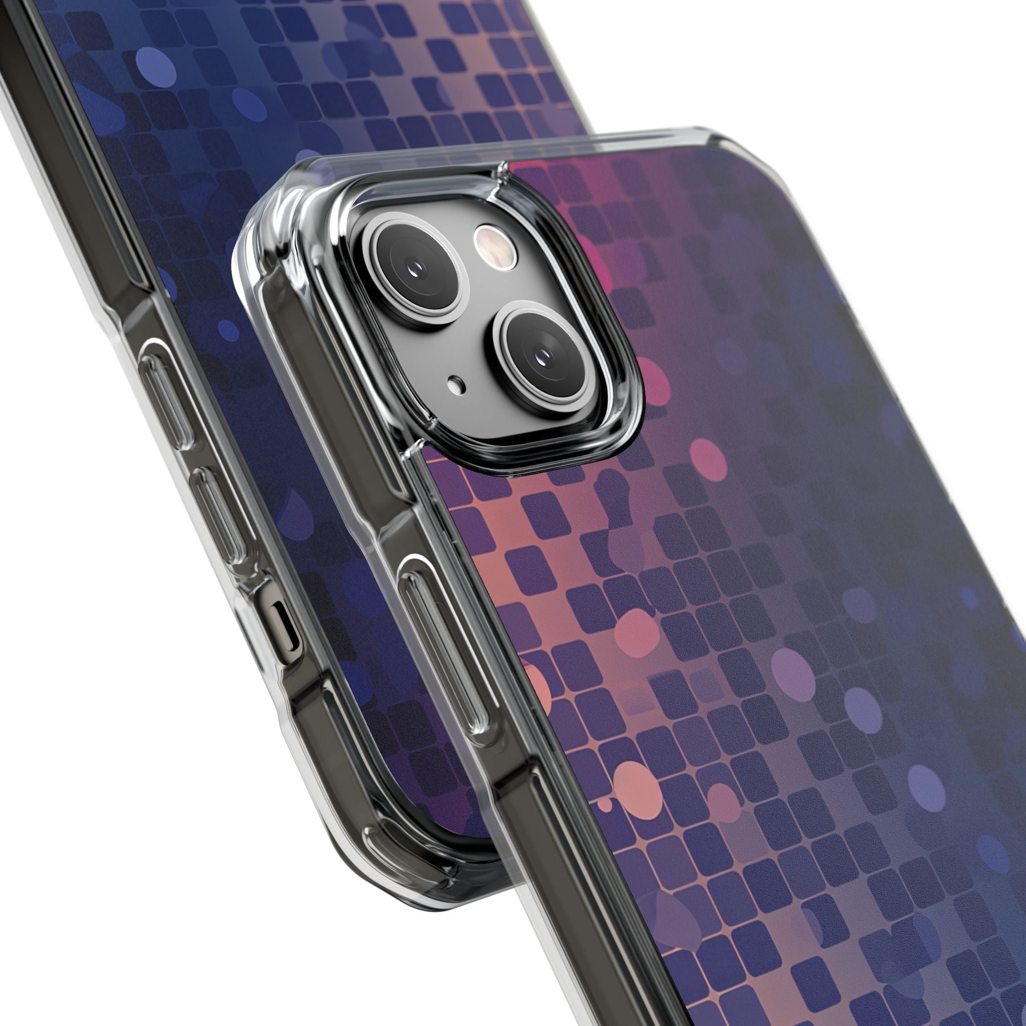 Vibrant Pixel Bloom iPhone 14 - Impact Clear+
