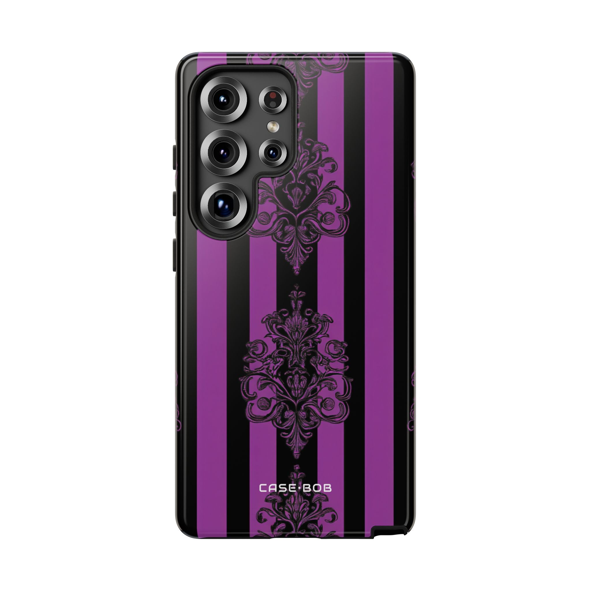 Damask Elegance Purple Samsung S25 Ultra Case - Tough