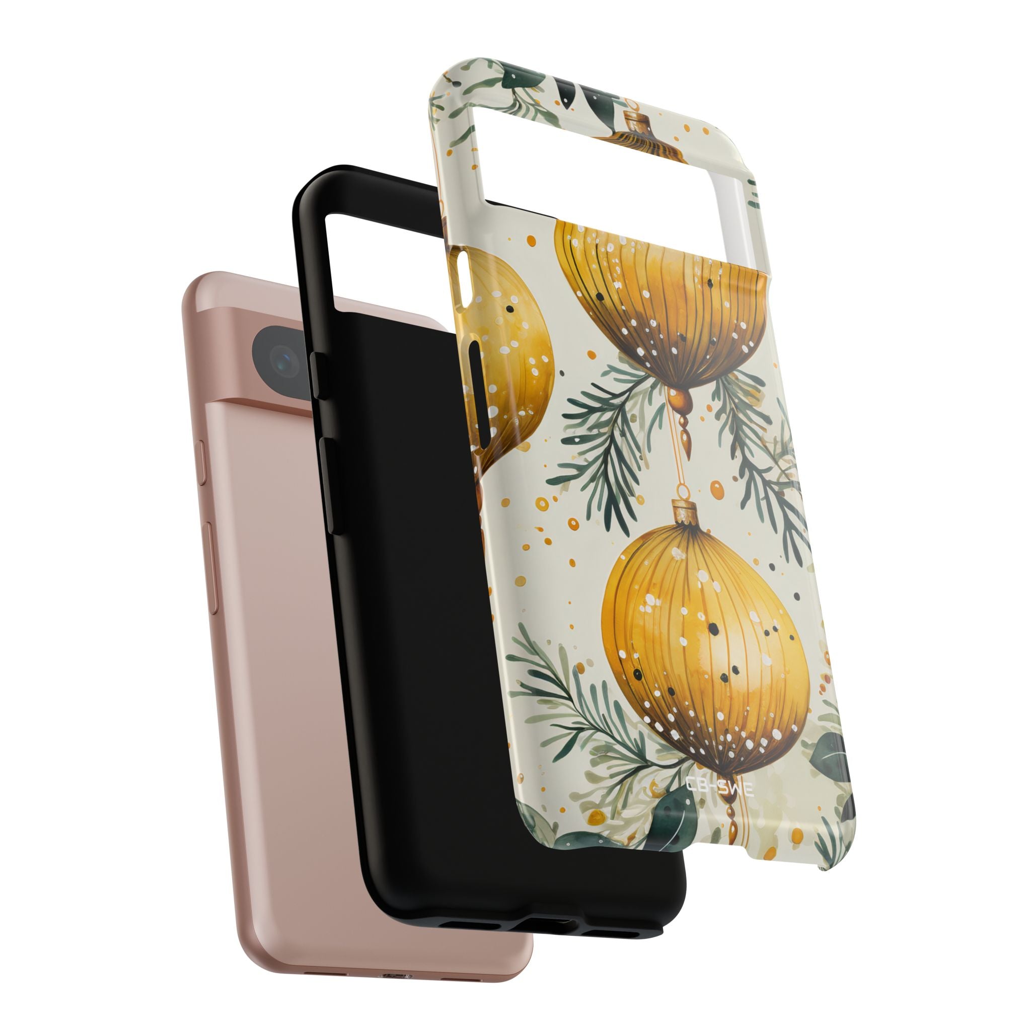 Golden Ornaments Shine - Google Pixel Case