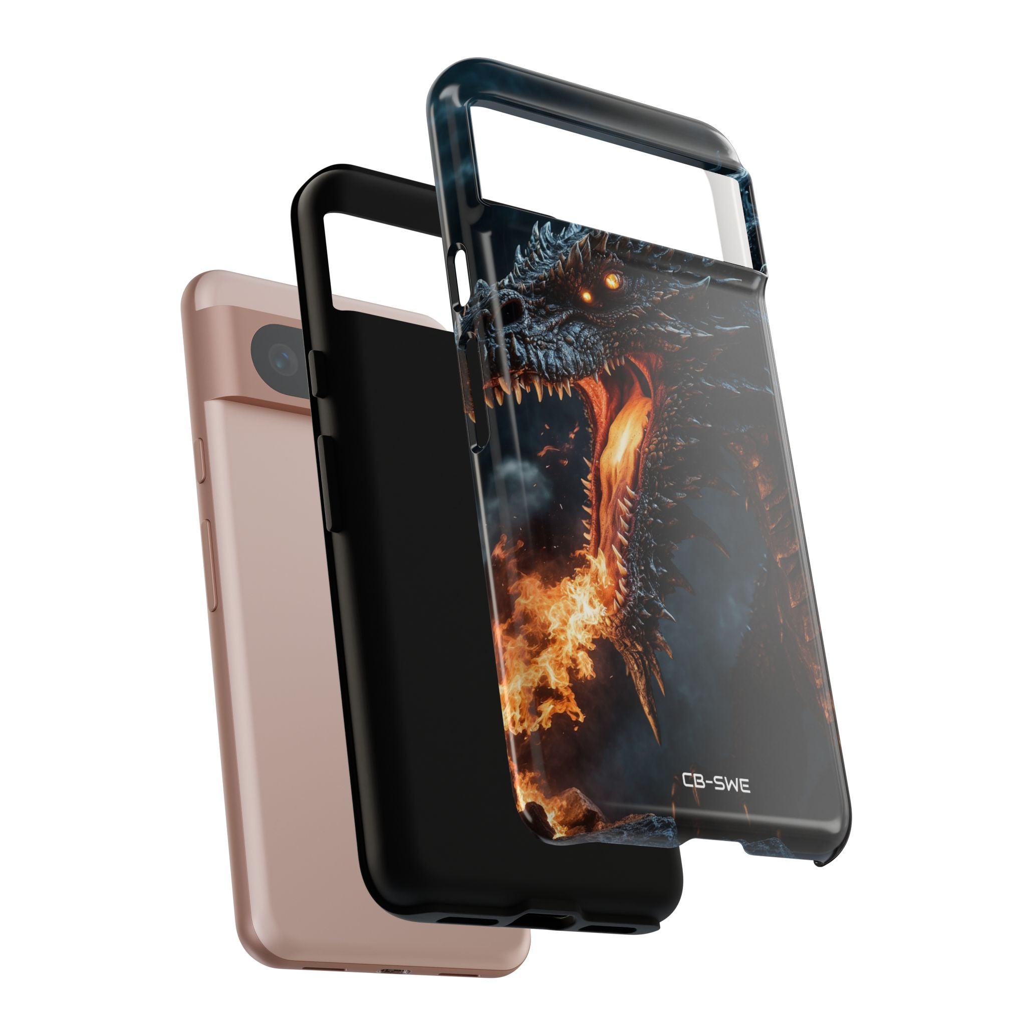 Fiery Breath Erupts - Google Pixel Case