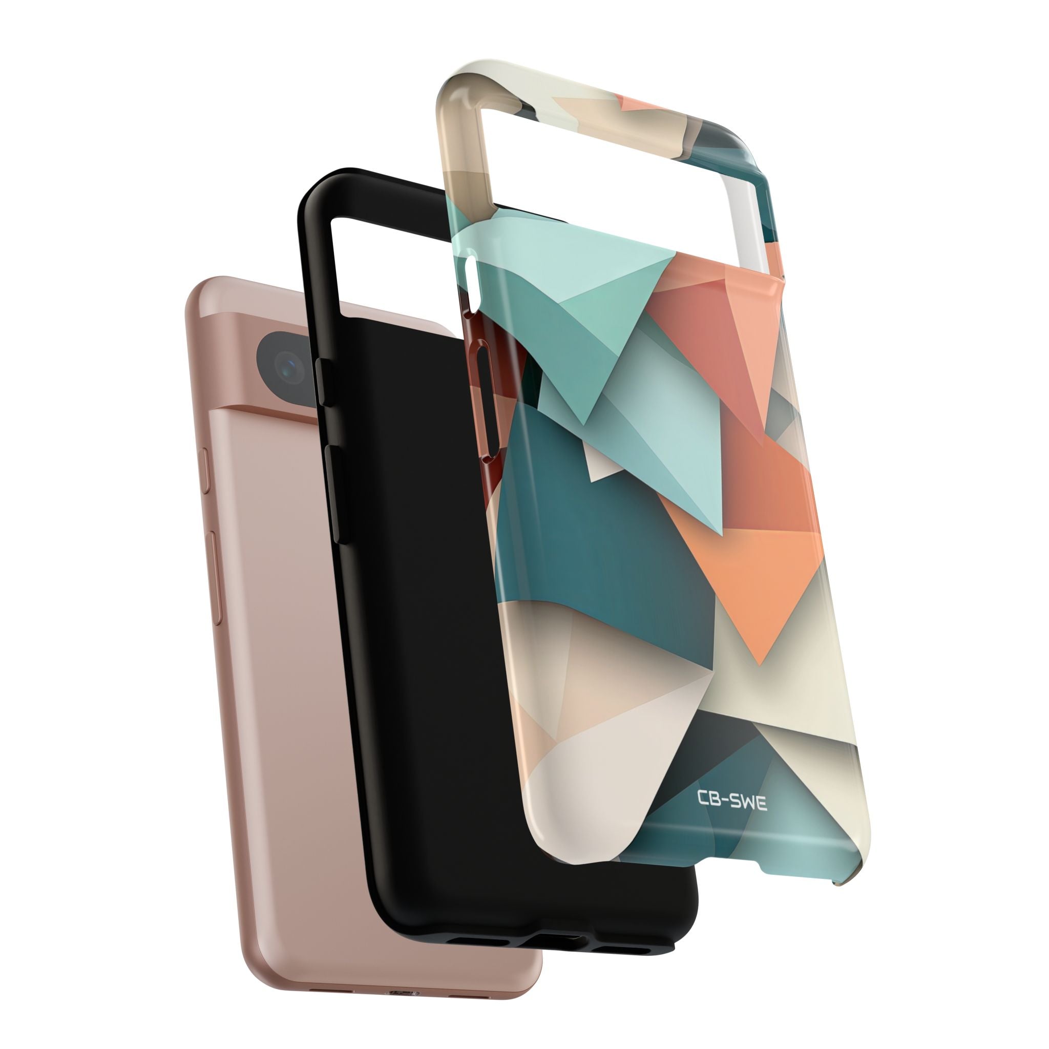 Geometric Color Harmony - Google Pixel Case