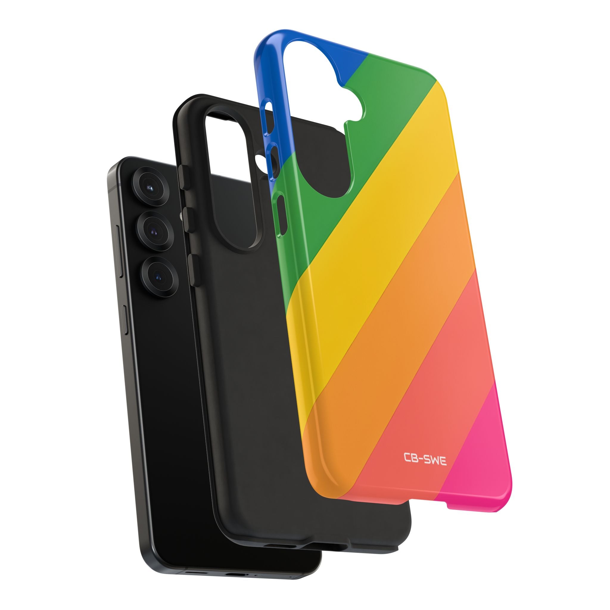 Vibrant Geometric Spectrum - Samsung Case